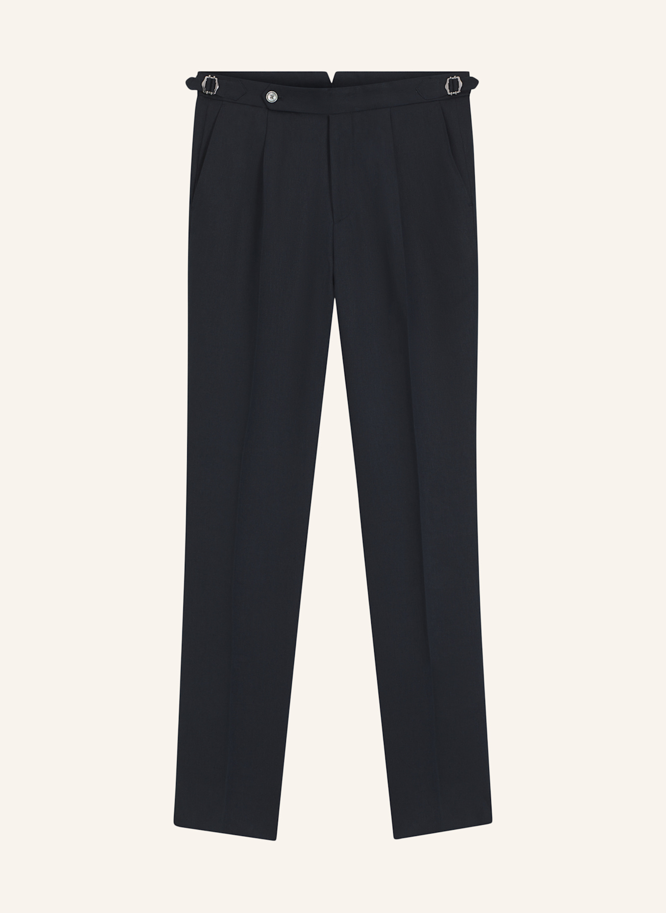 BOSS Business Hose H-PERINO-PL-DTL-262 Relaxed Fit: DUNKELBLAU