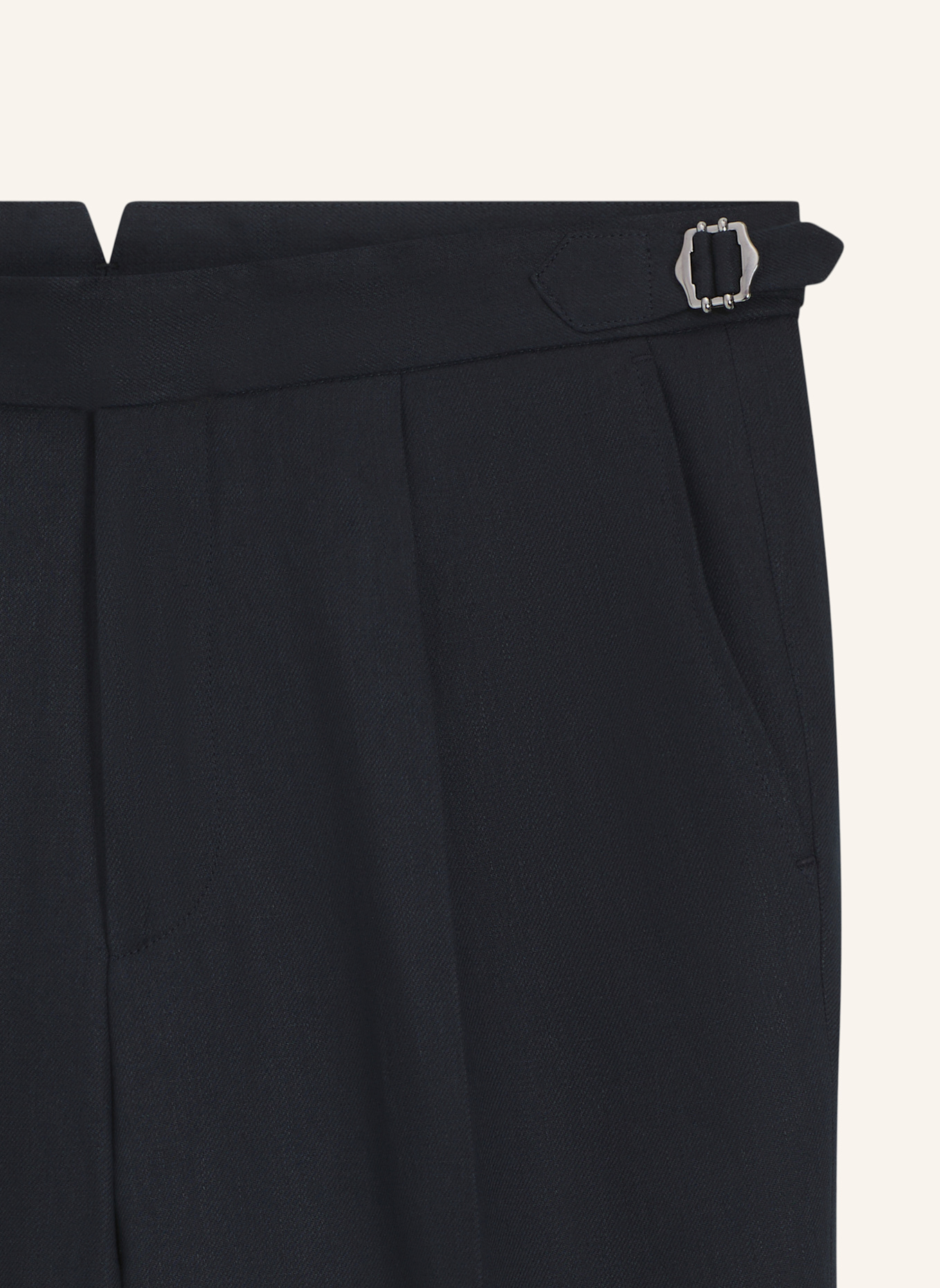 BOSS Business Hose H-PERINO-PL-DTL-262 Relaxed Fit: DUNKELBLAU