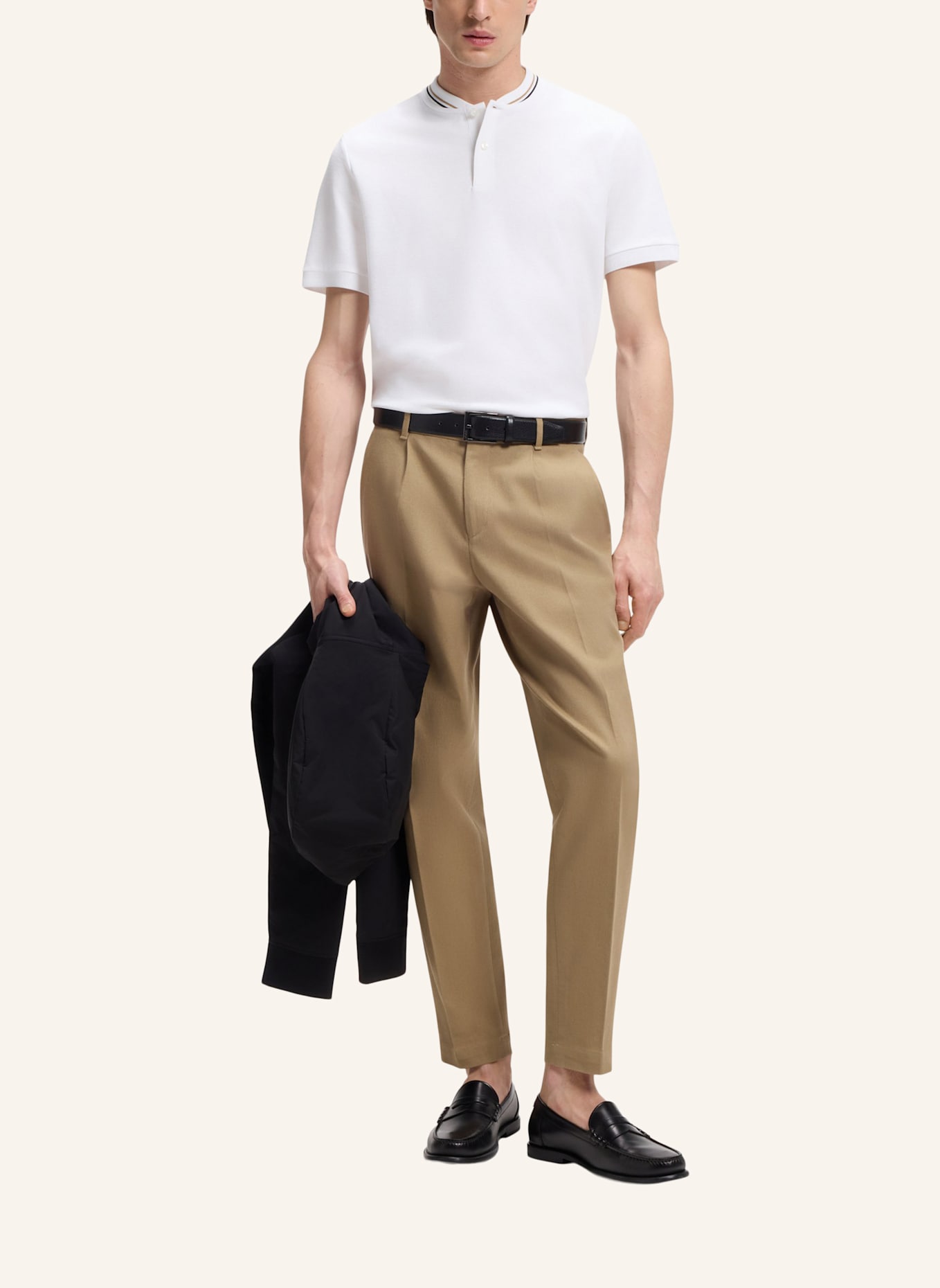 BOSS Poloshirt C-PRATT 40 Regular Fit: WEISS