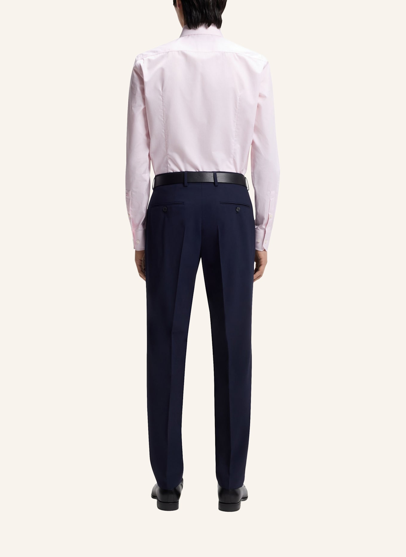 BOSS Business Hemd H-HANK-SP-B1-C1-261 Slim Fit: HELLROSA