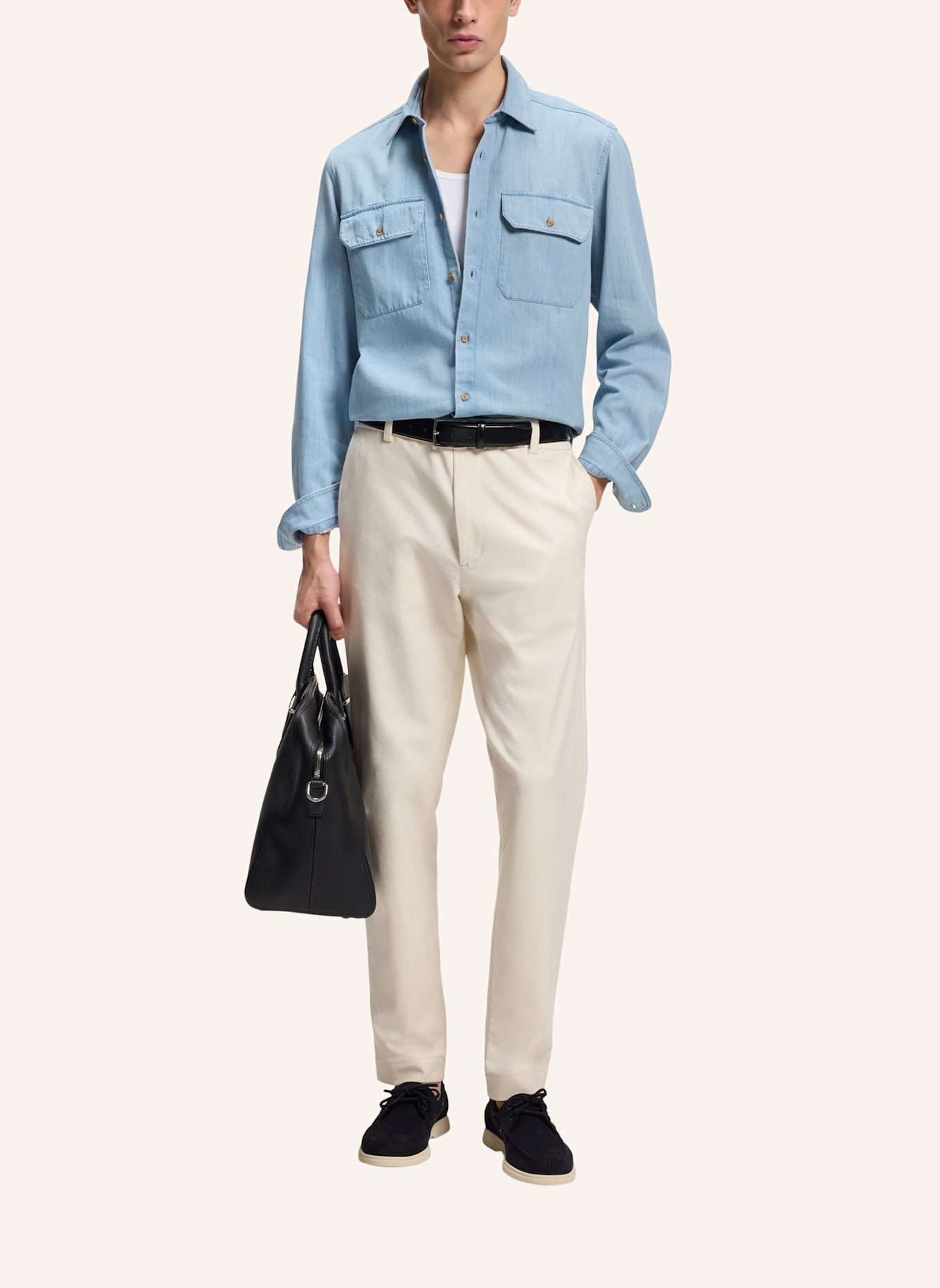 BOSS Casual Hemd H-LIAM-KB-2P-C1-261 Regular Fit: HELLBLAU