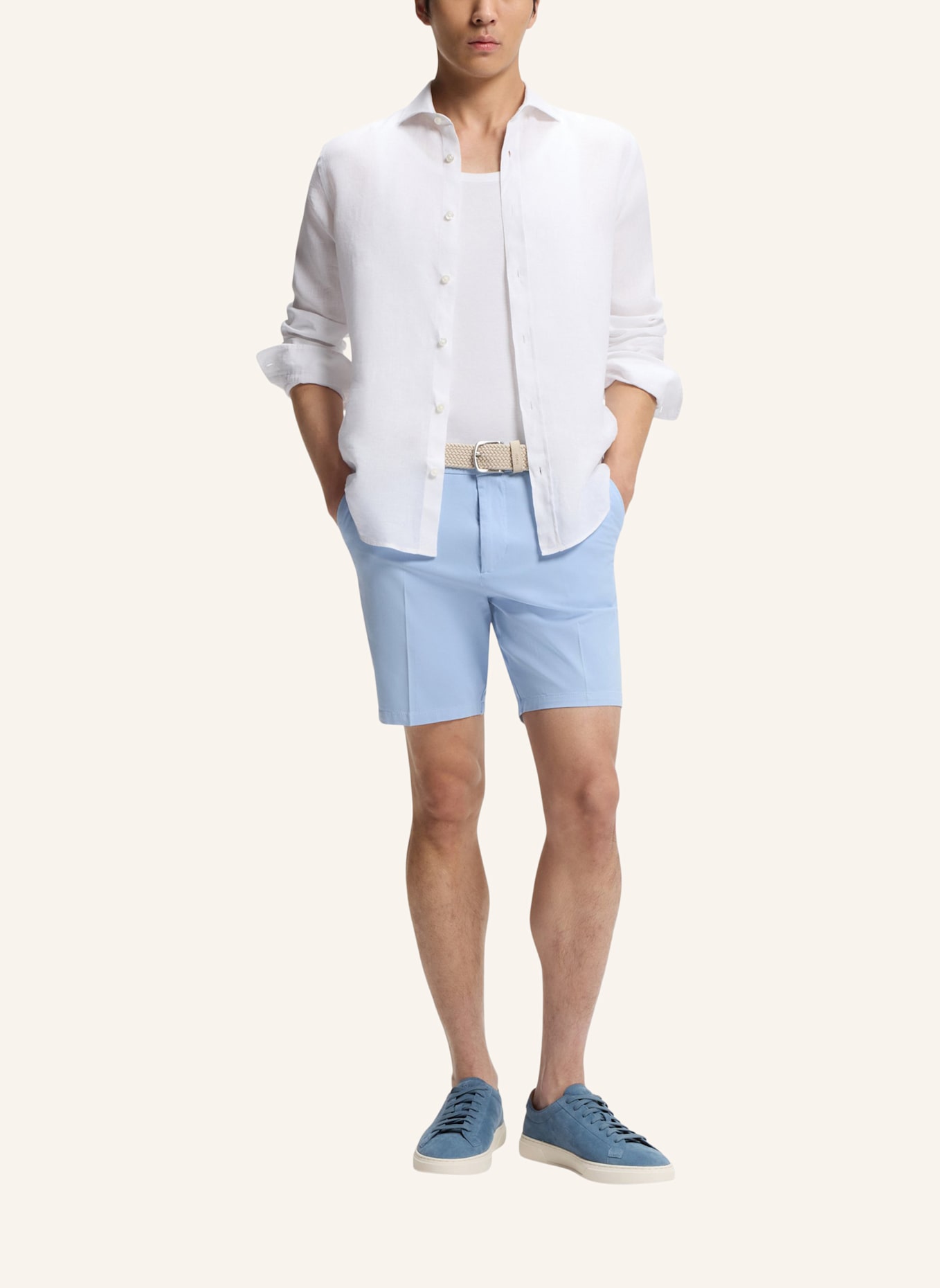 BOSS Sneaker KIERAN_TENN_WCSD: BLAU