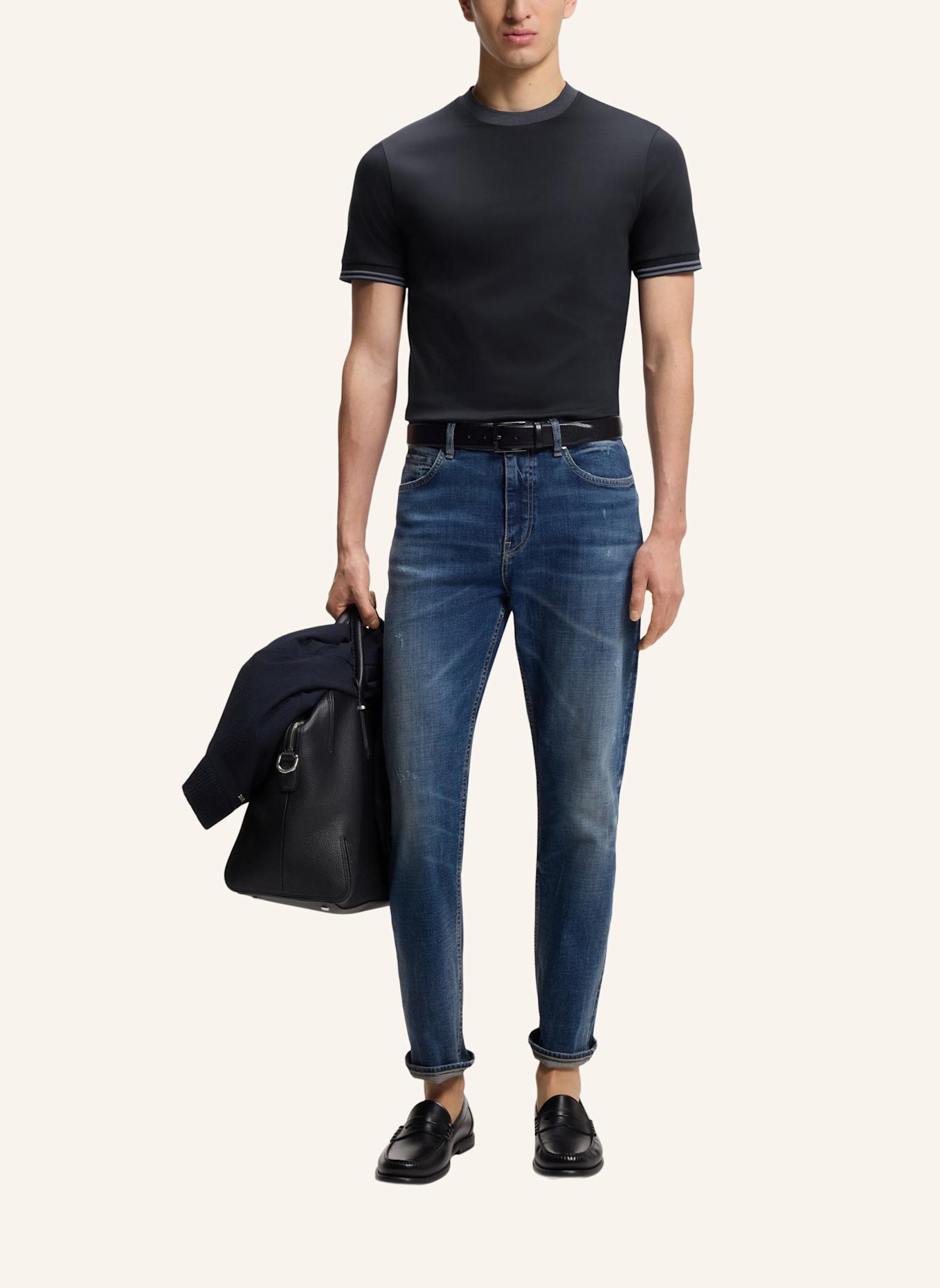 BOSS T-Shirt H-TESSLER 238 Slim Fit: DUNKELBLAU