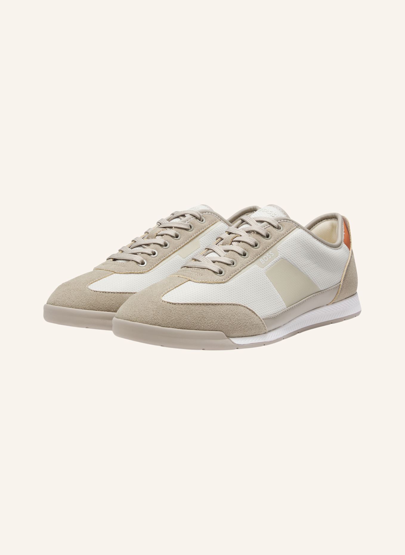 BOSS Sneaker NITAN_LOWP_TXMX: BEIGE
