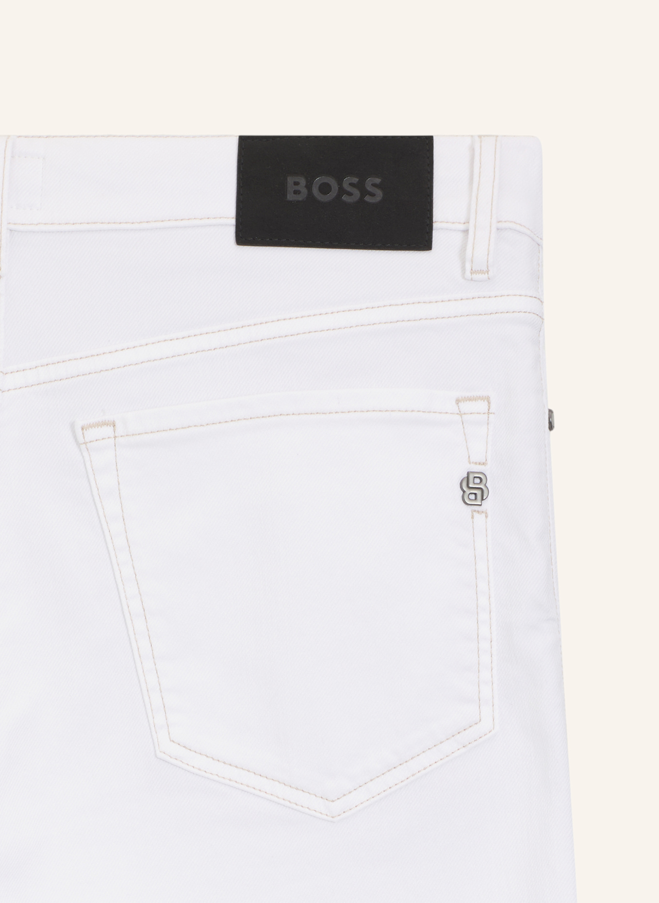 BOSS Jeans H-OGDEN_RMW Straight Fit: WEISS
