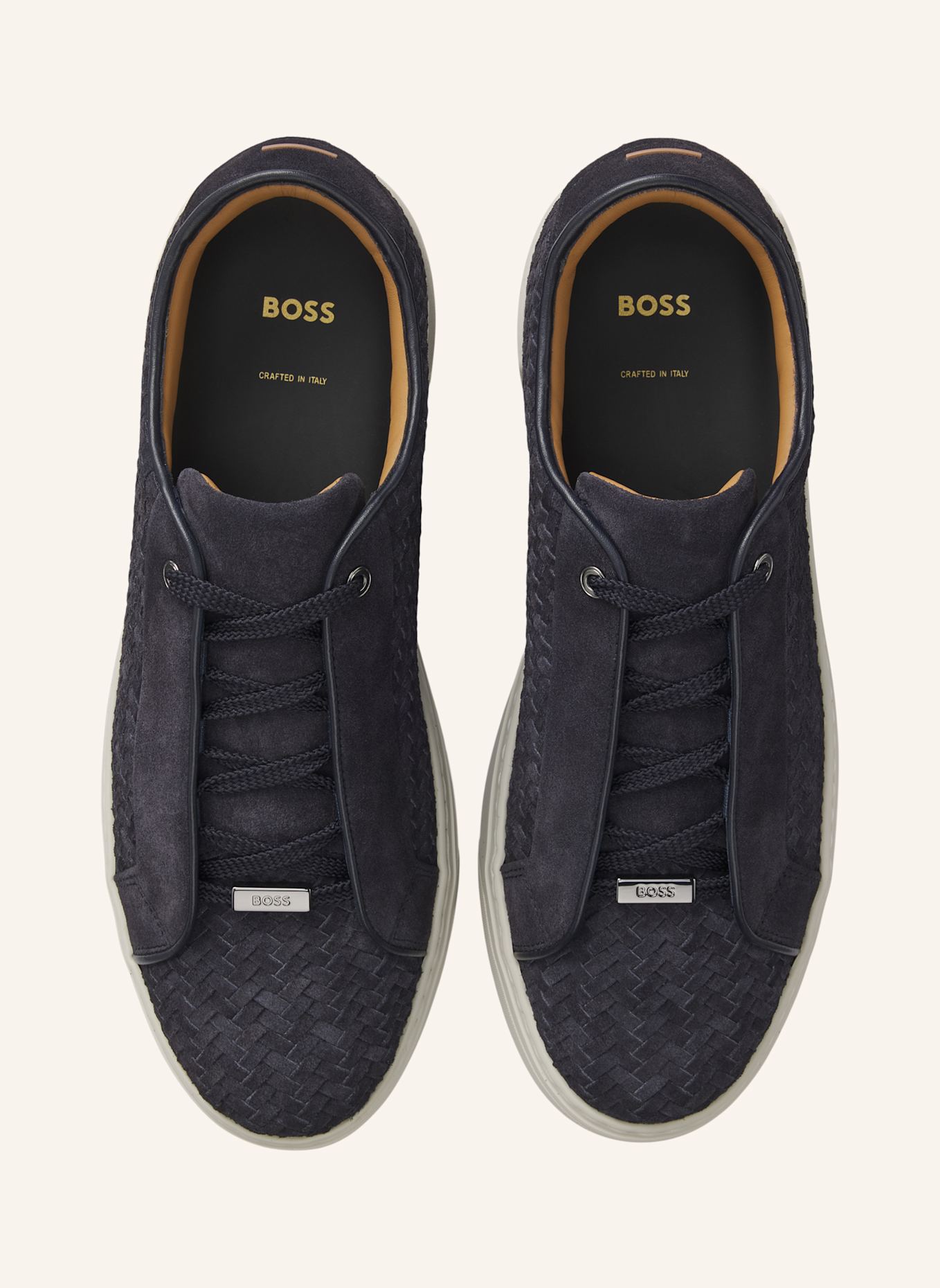 BOSS Sneaker GARY_TENN_SDWVHD: DUNKELBLAU