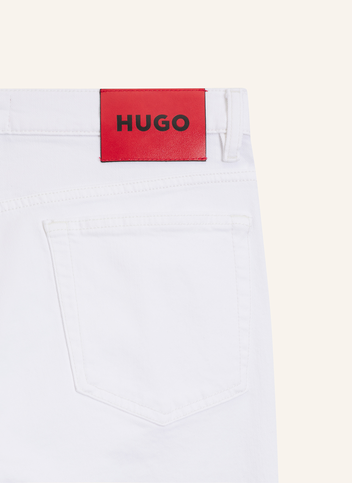 HUGO Jeans HUGO 708 Slim Fit: WEISS