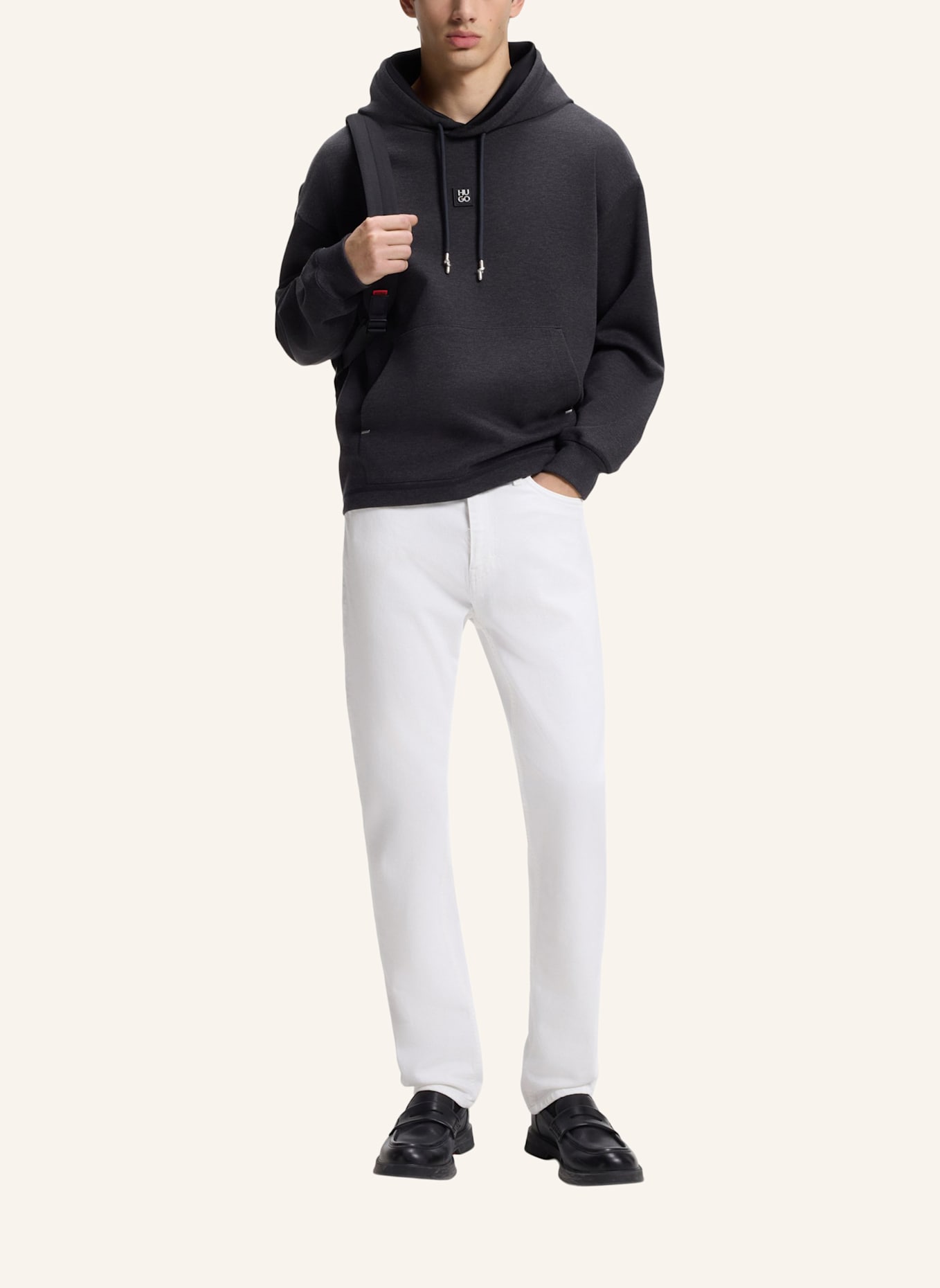 HUGO Jeans HUGO 708 Slim Fit: WEISS