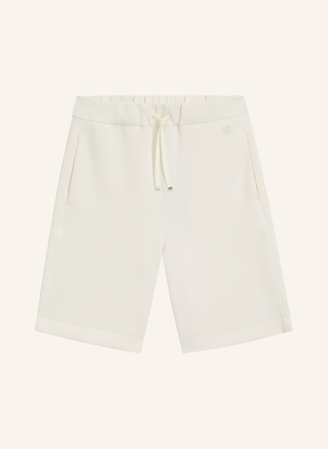 BOSS Casual Hose EBEMYA Relaxed Fit: WEISS