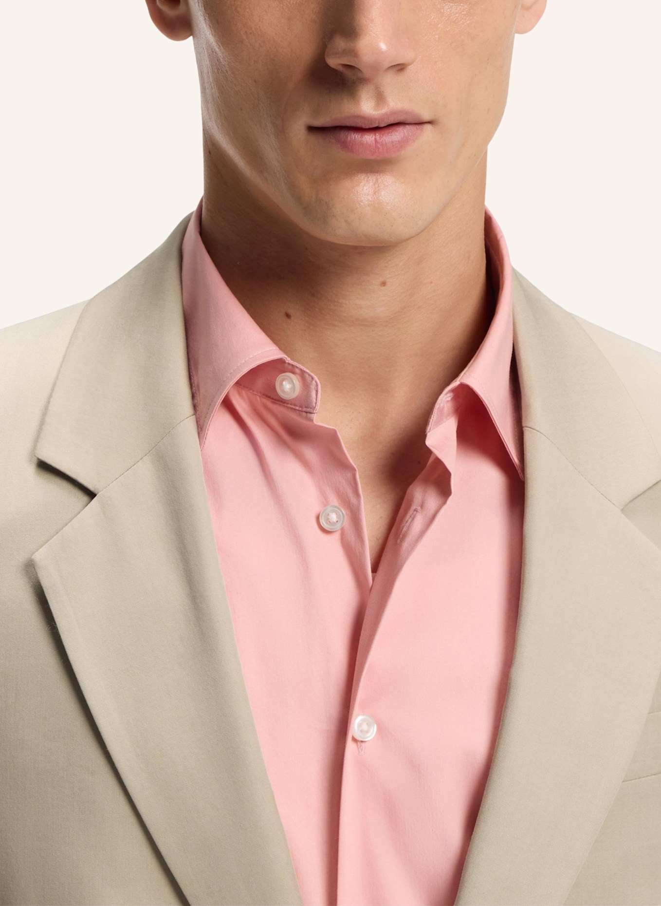 BOSS Blazer C-CALLUM-262 Relaxed Fit: BEIGE