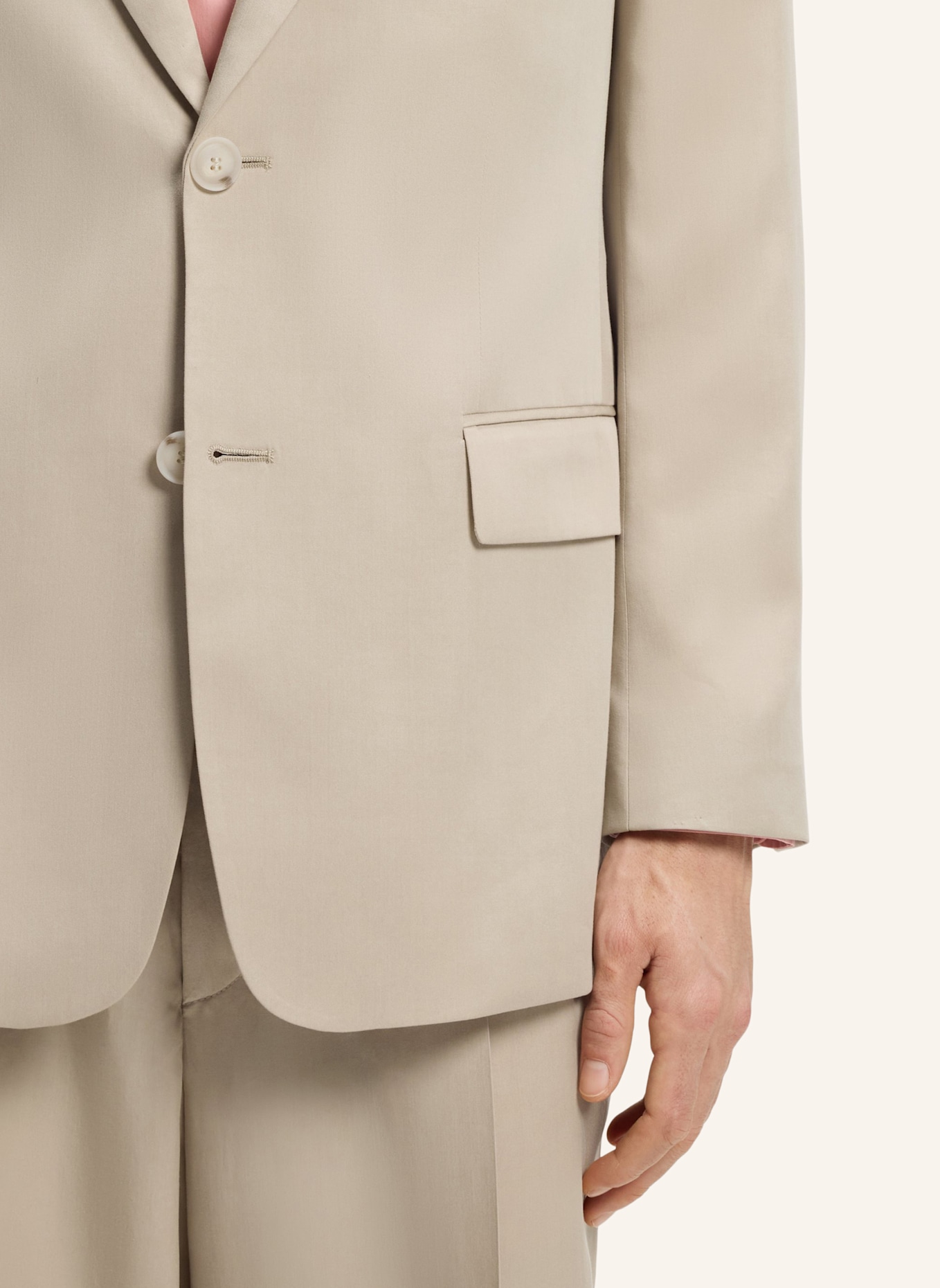 BOSS Blazer C-CALLUM-262 Relaxed Fit: BEIGE