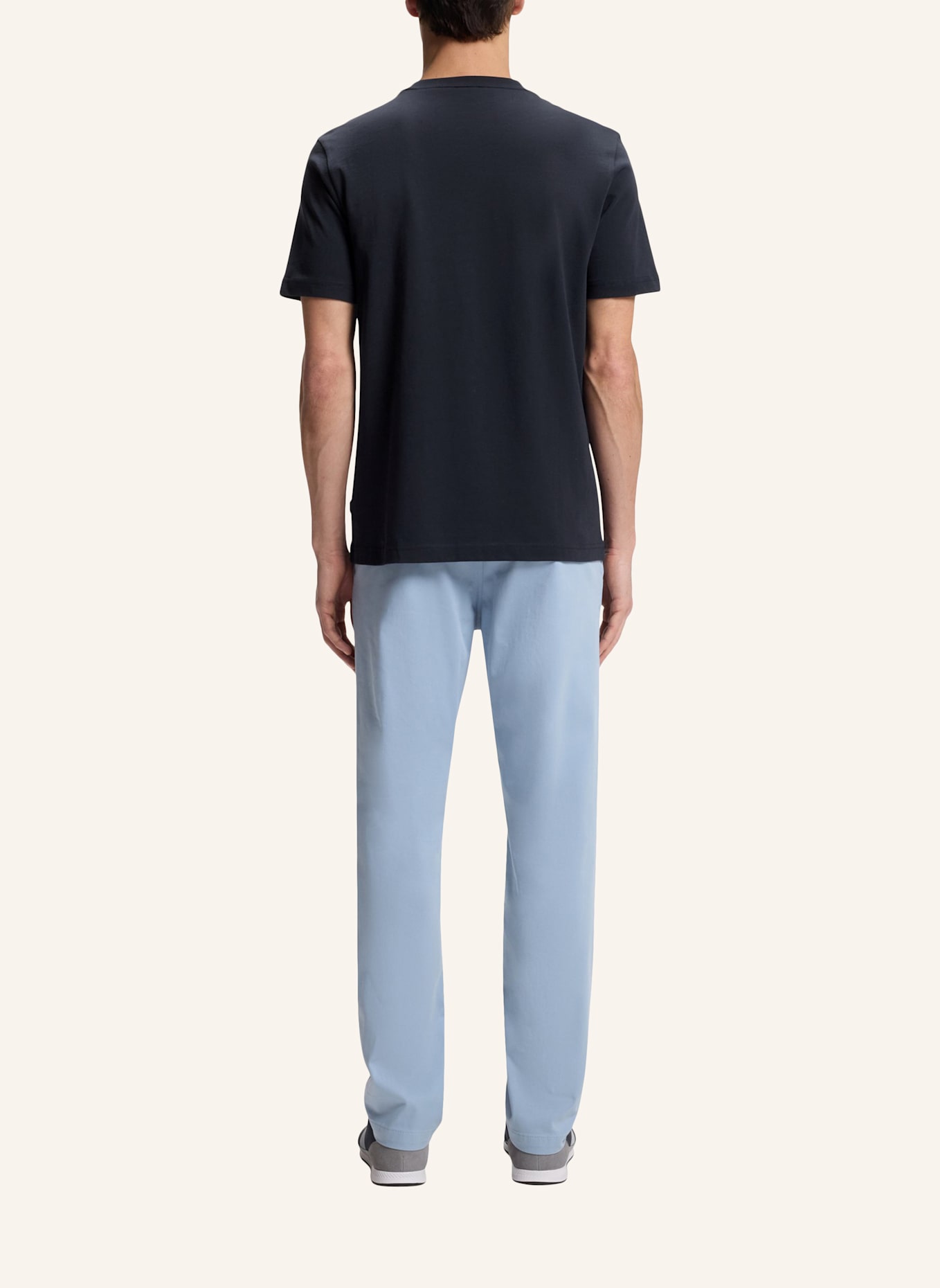 BOSS T-Shirt TE_CREATURE Regular Fit: DUNKELBLAU