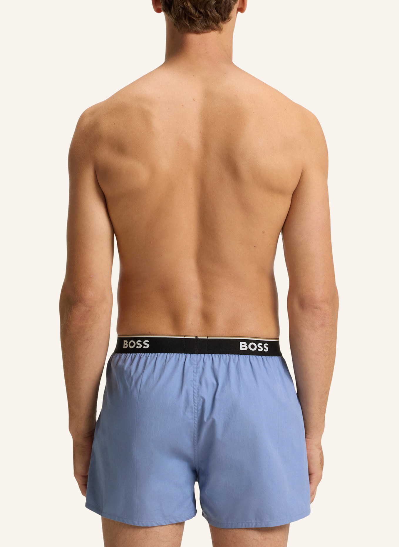 BOSS Pyjamas Unterteil 2P BOXER SHORTS EW: HELLBLAU
