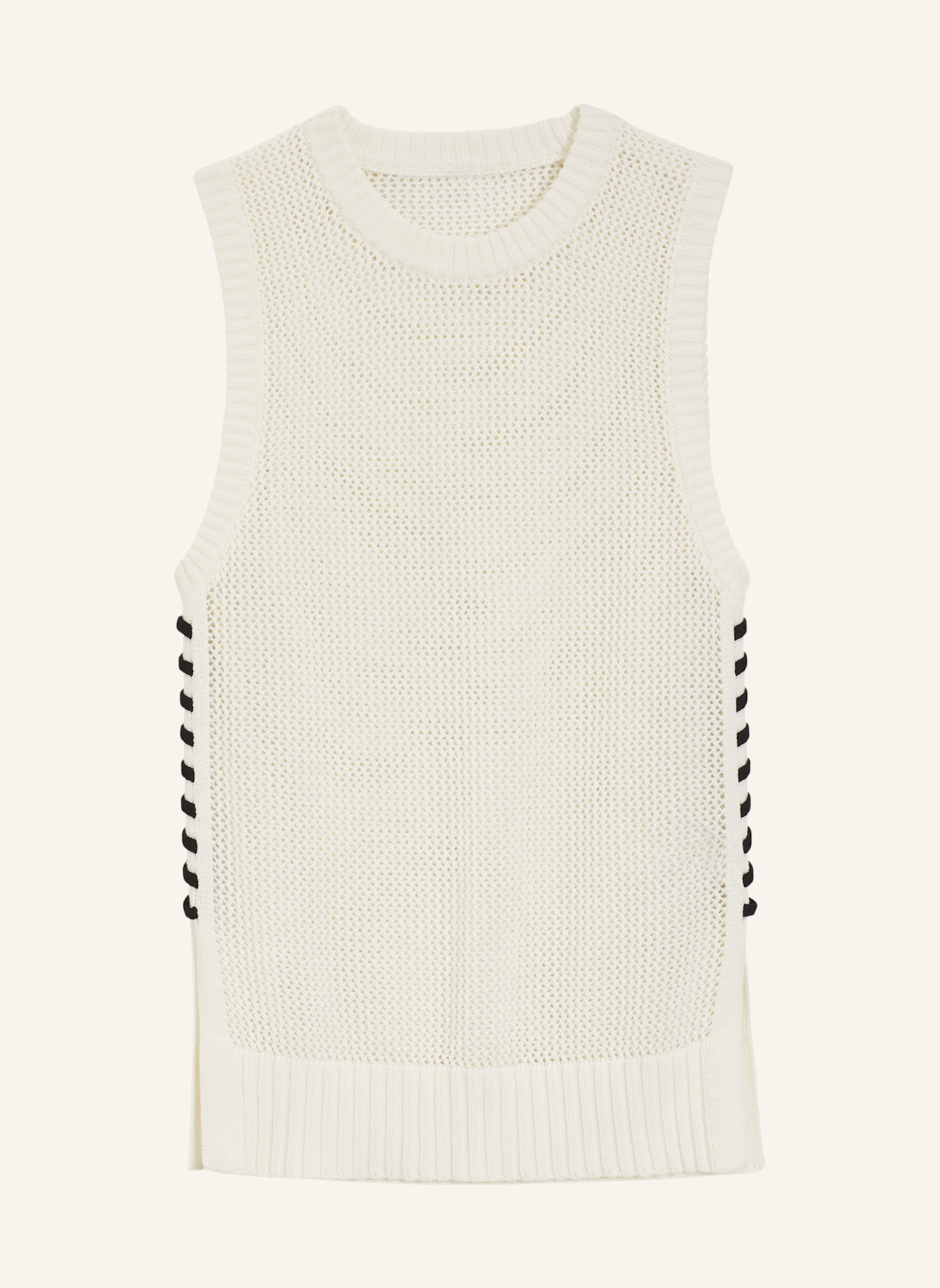 BOSS Casual Top C_FAVIGNON Relaxed Fit: WEISS