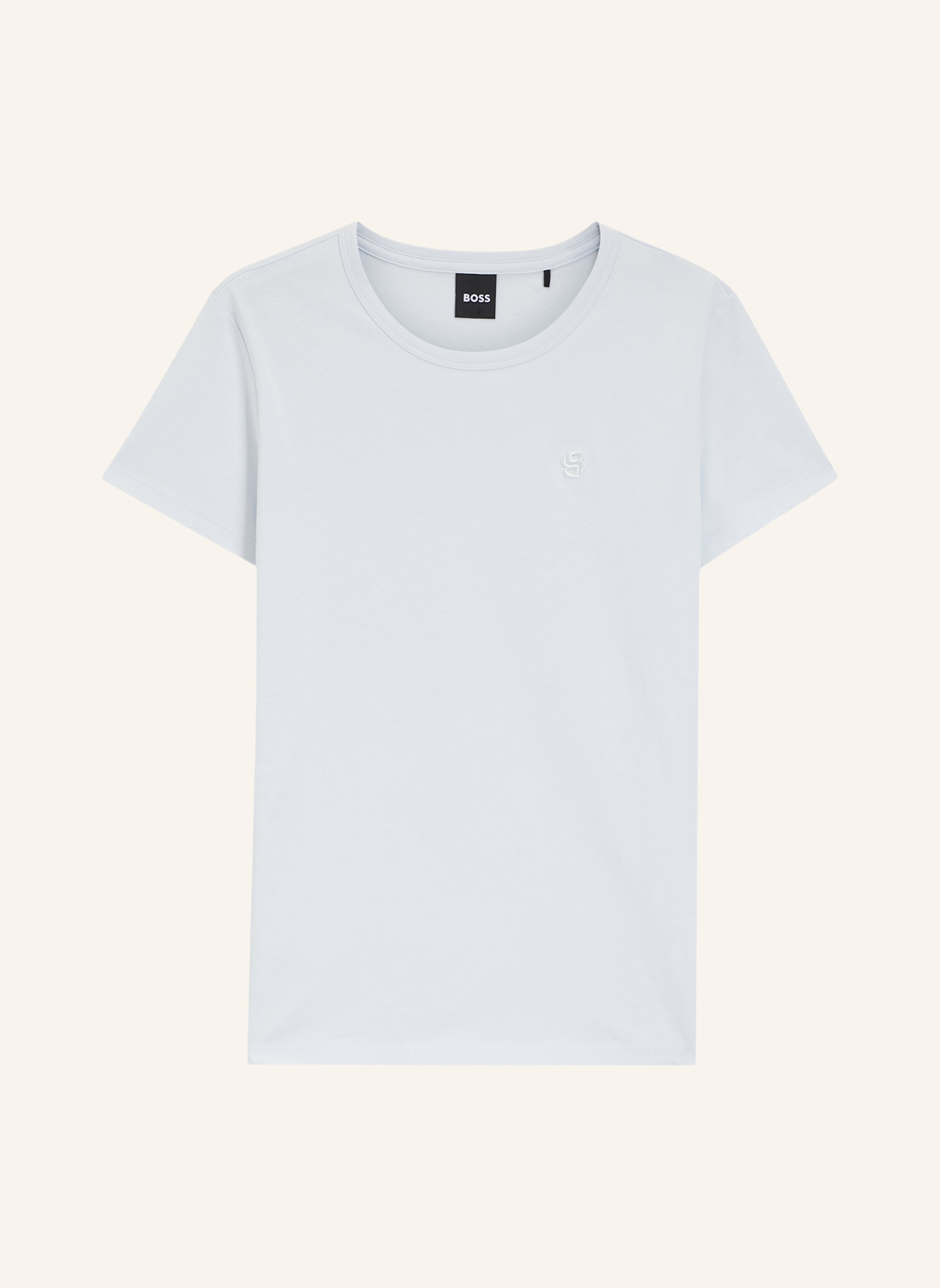 BOSS T-Shirt EVENTSA10 Slim Fit: HELLBLAU