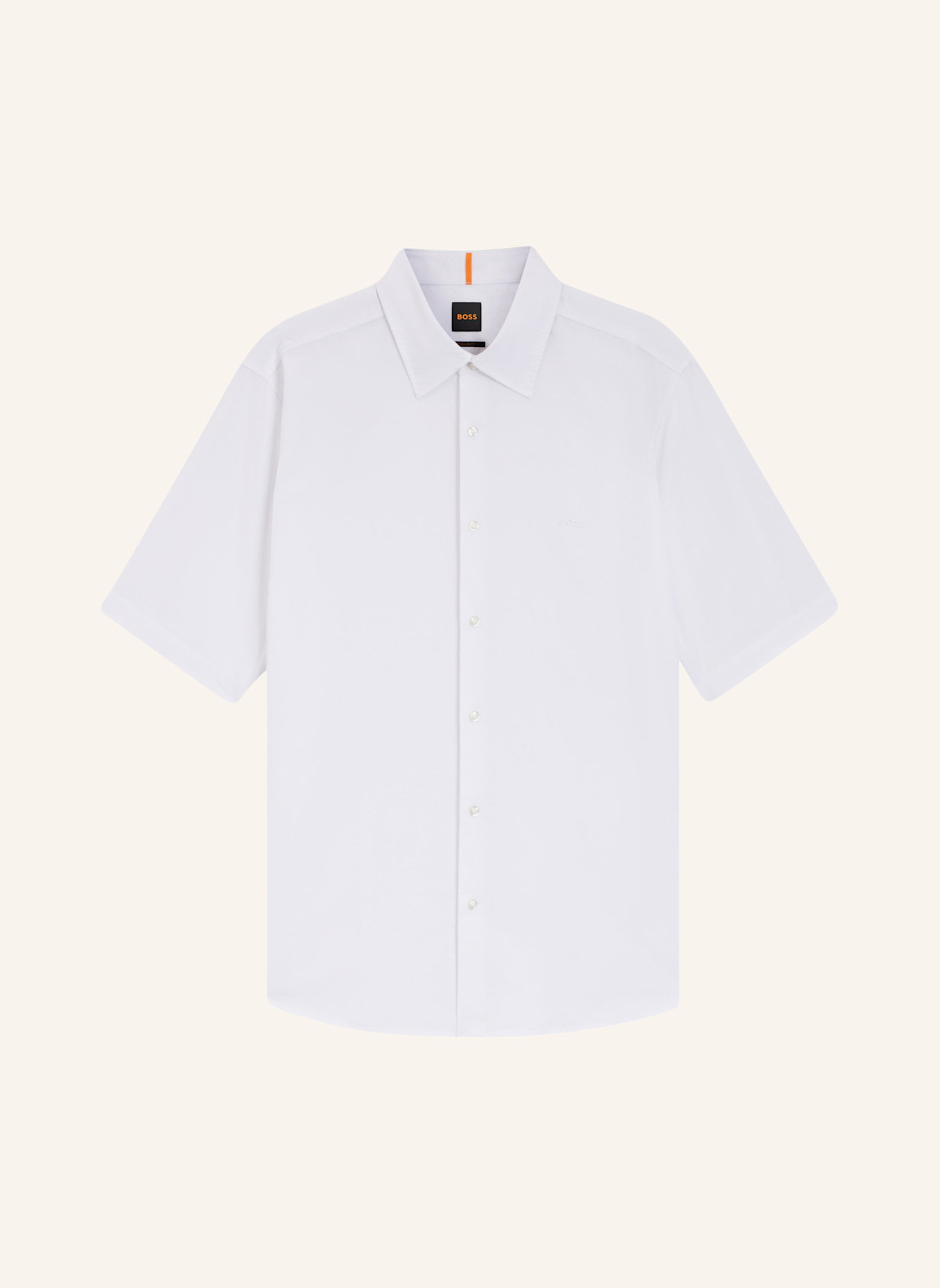 BOSS Casual Hemd RASH_2_M Regular Fit: WEISS