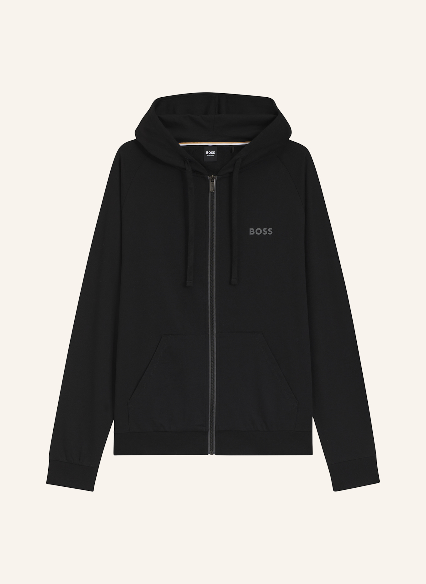 BOSS Loungewear Jacke AUTHENTIC JACKET H Regular Fit: SCHWARZ