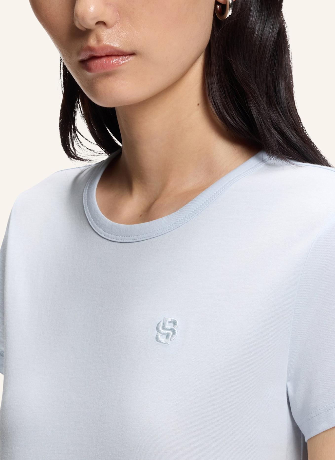 BOSS T-Shirt EVENTSA10 Slim Fit: HELLBLAU