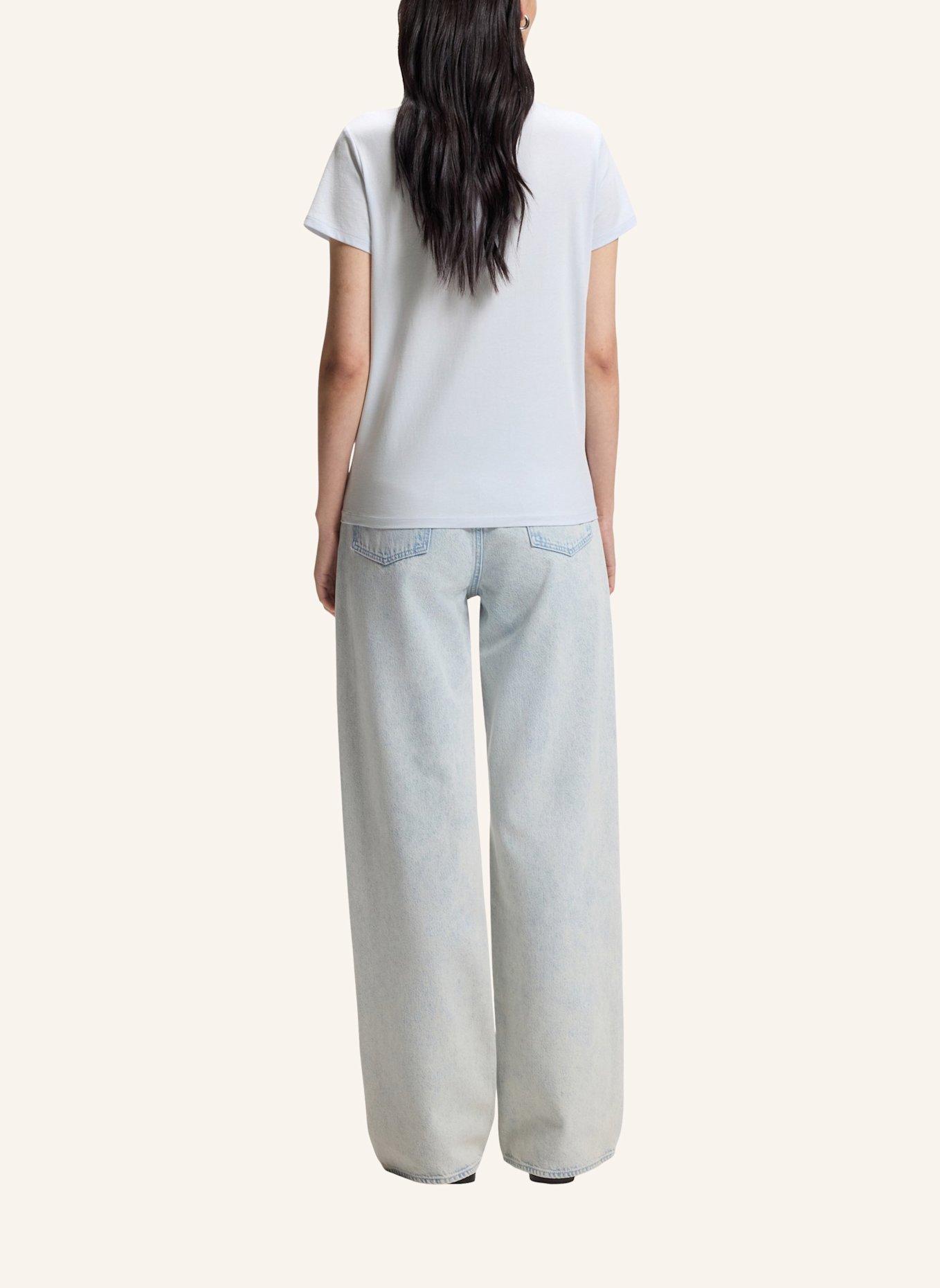 BOSS T-Shirt EVENTSA10 Slim Fit: HELLBLAU