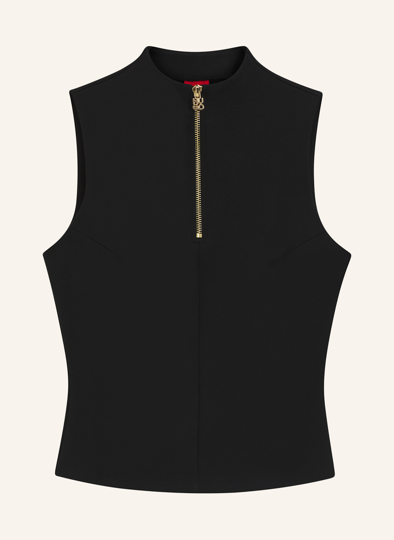 HUGO Casual Top DOELLA Slim Fit: SCHWARZ