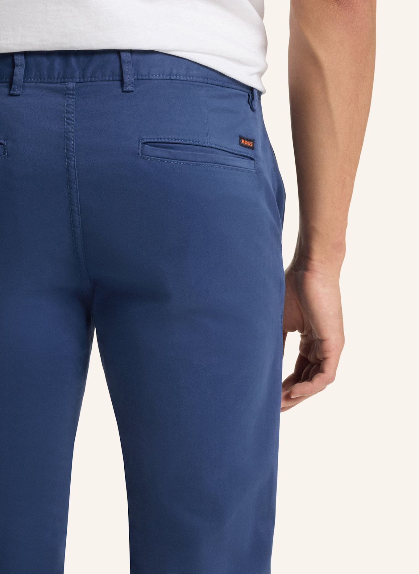 BOSS Chino CHINO Slim Fit: BLAU