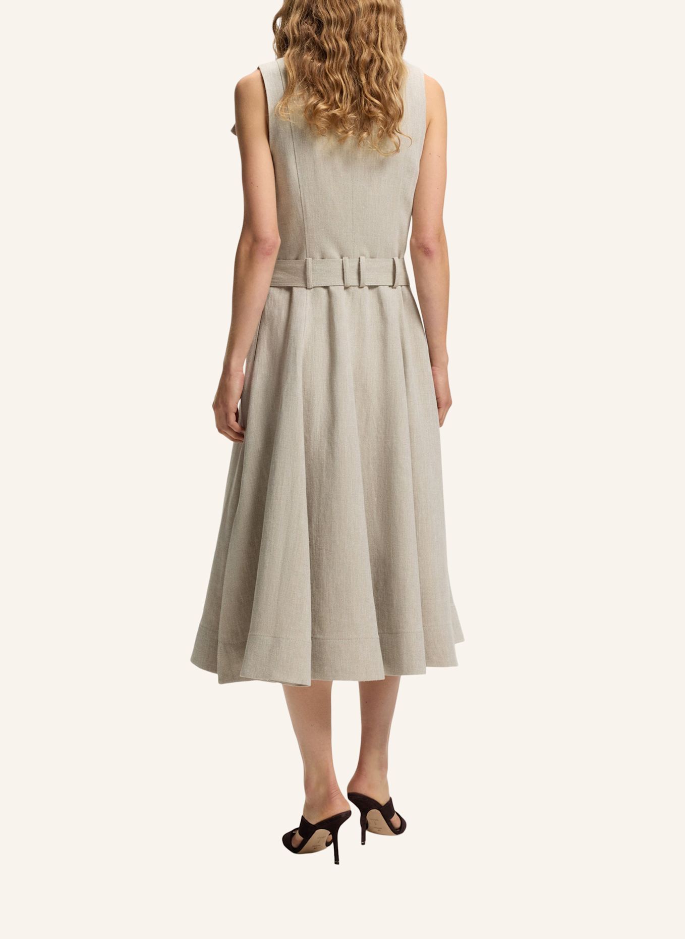 BOSS Business Kleid DATRENA1 Regular Fit: WEISS