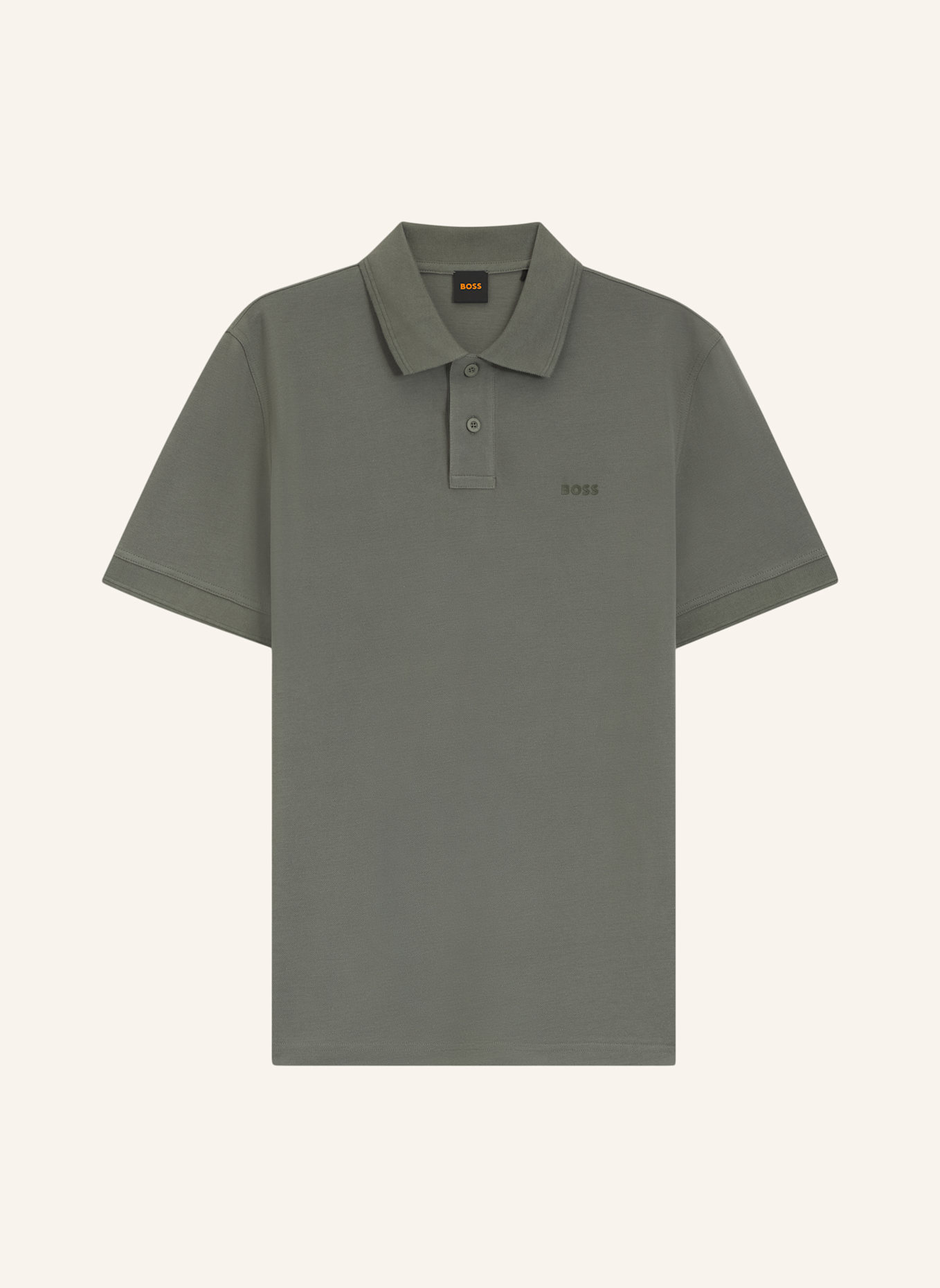 BOSS Piqué-Poloshirt PRIME: GRAU