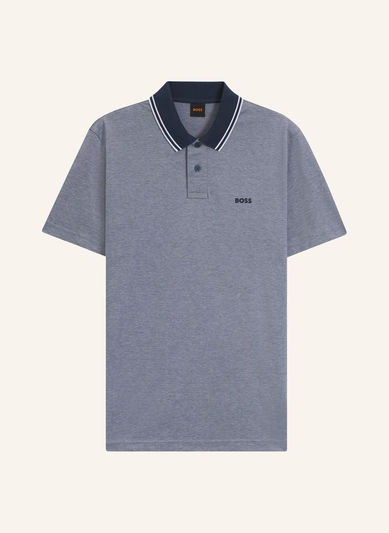 BOSS Piqué-Poloshirt PEOXFORDNEW: BLAU