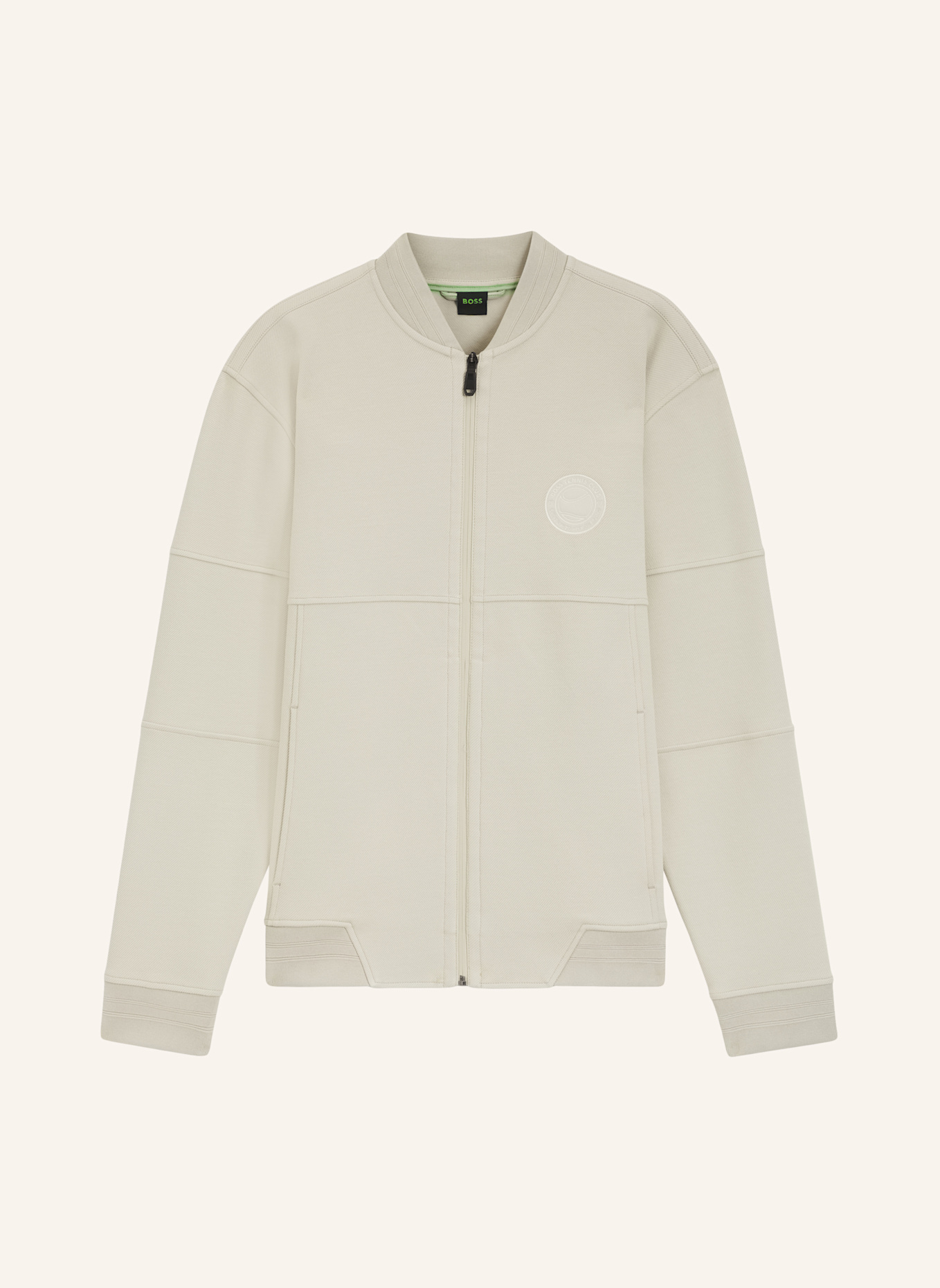 BOSS Sweatshirt SW_JOIN FZ Regular Fit: BEIGE