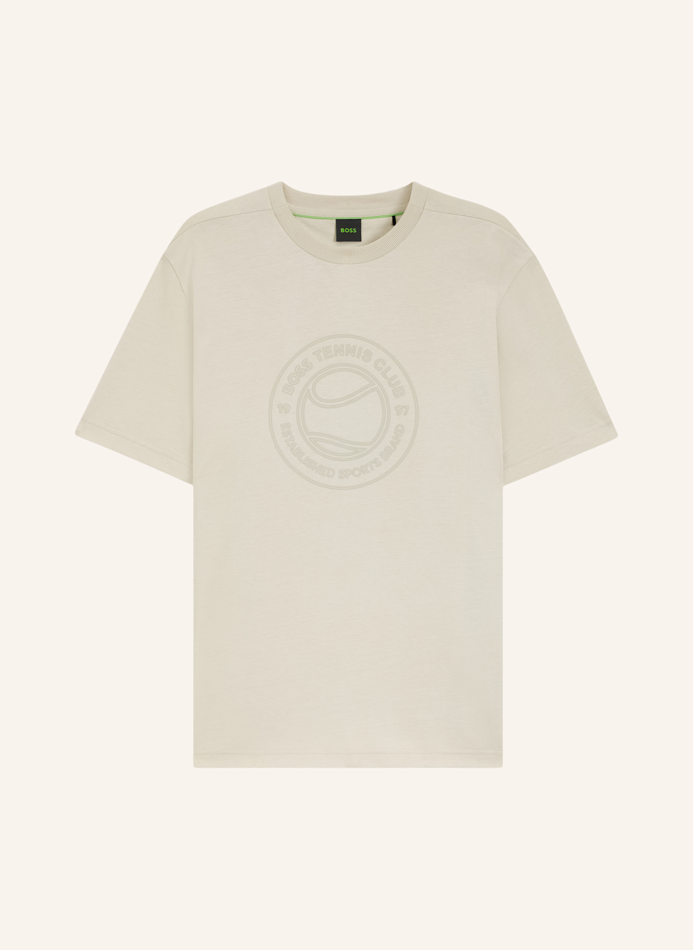 BOSS T-Shirt TS_JOIN LOGO Regular Fit: BEIGE