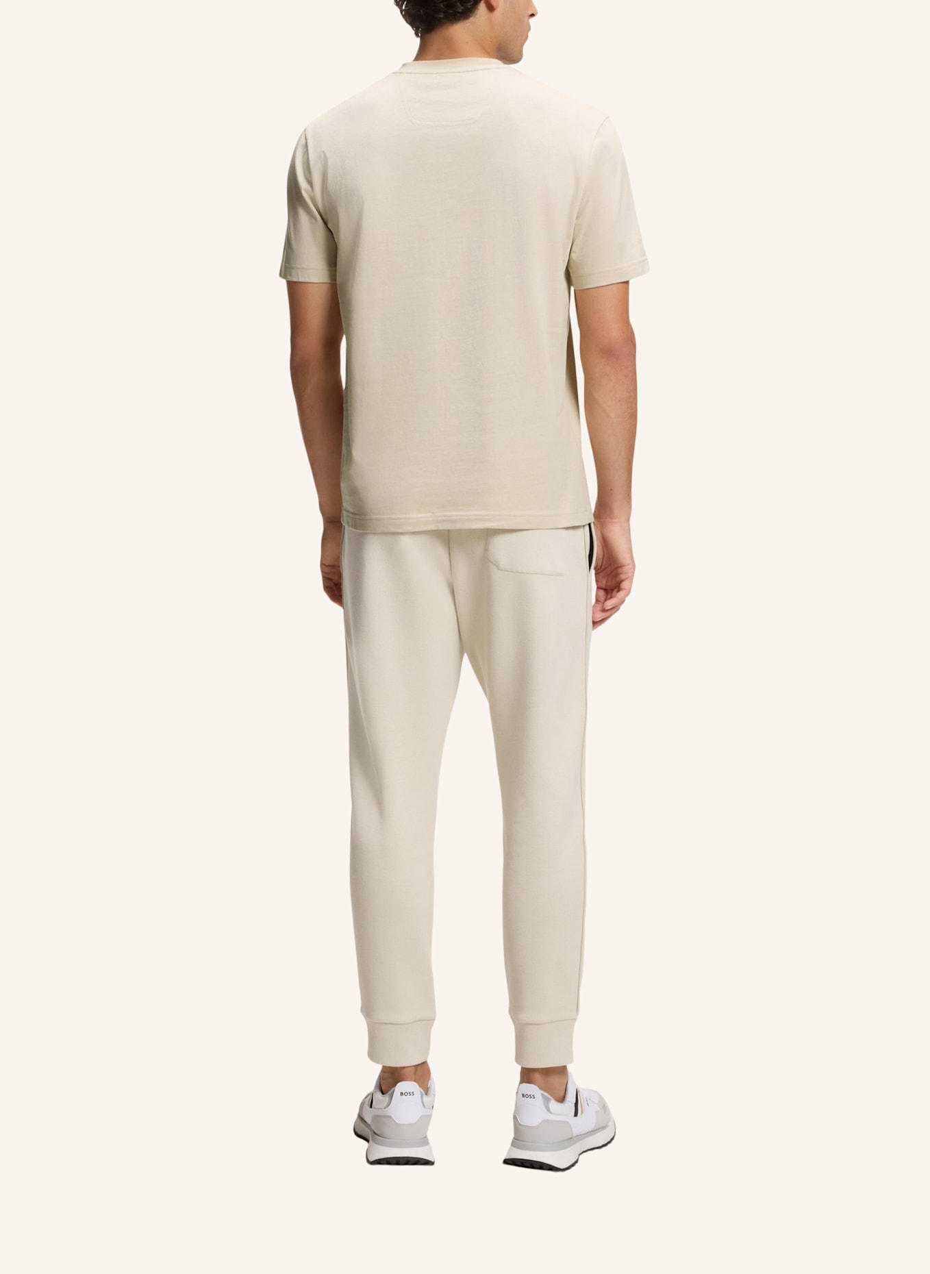 BOSS T-Shirt TS_JOIN LOGO Regular Fit: BEIGE