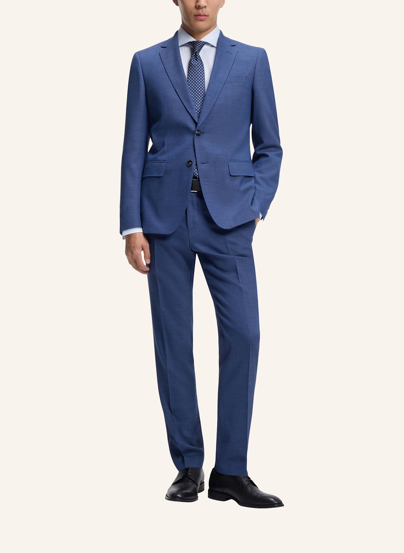 BOSS Business Hemd H-HANK-SP-C1-261 Slim Fit: HELLBLAU