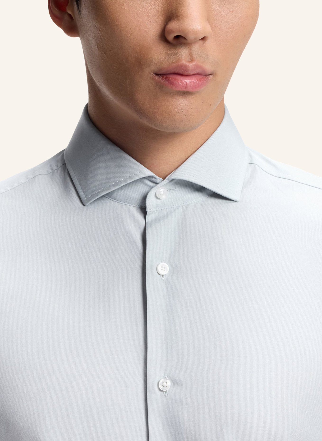 BOSS Business Hemd H-HANK-SP-C1-261 Slim Fit: HELLGRÜN