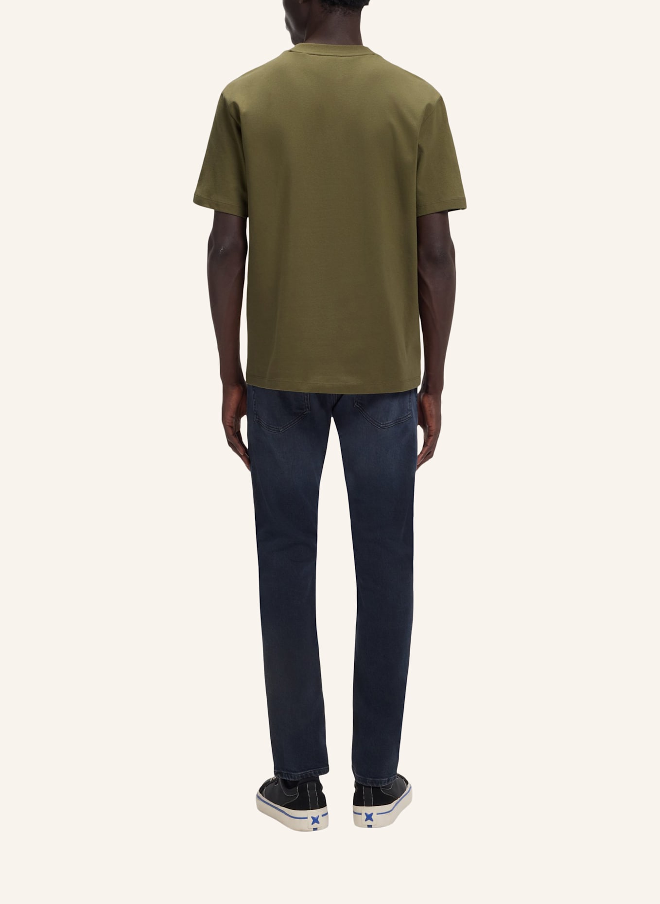 HUGO T-Shirt DAPOLINO: HELLGRÜN