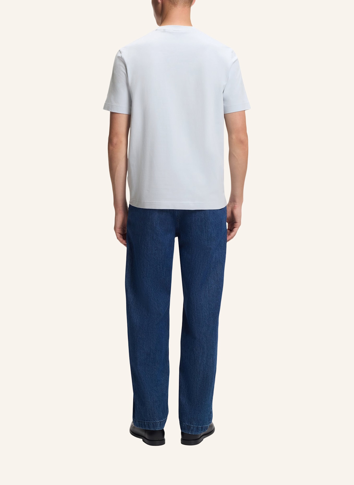 BOSS T-Shirt TCHUP: HELLGRAU