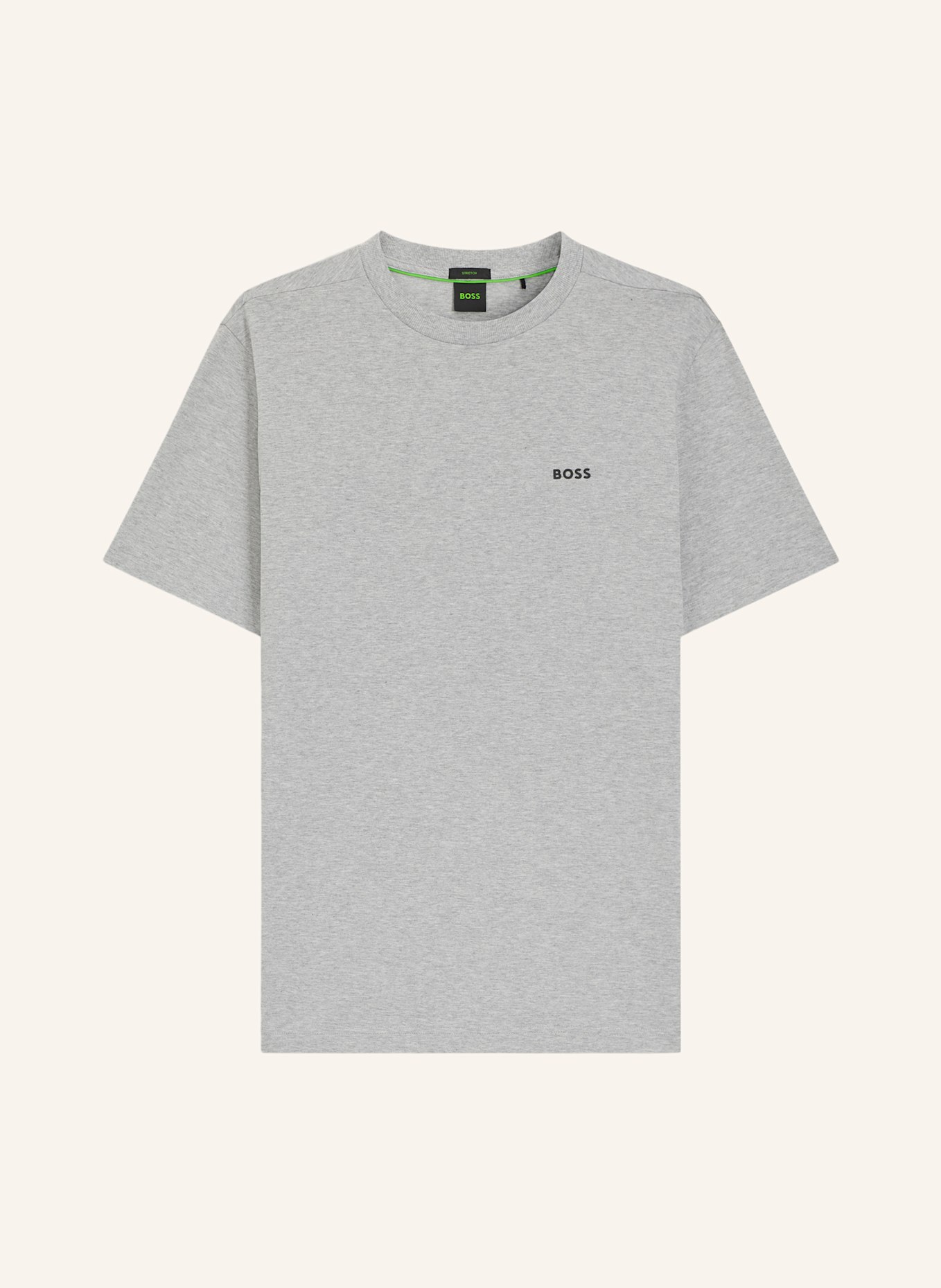 BOSS T-Shirt TEE: SILBER