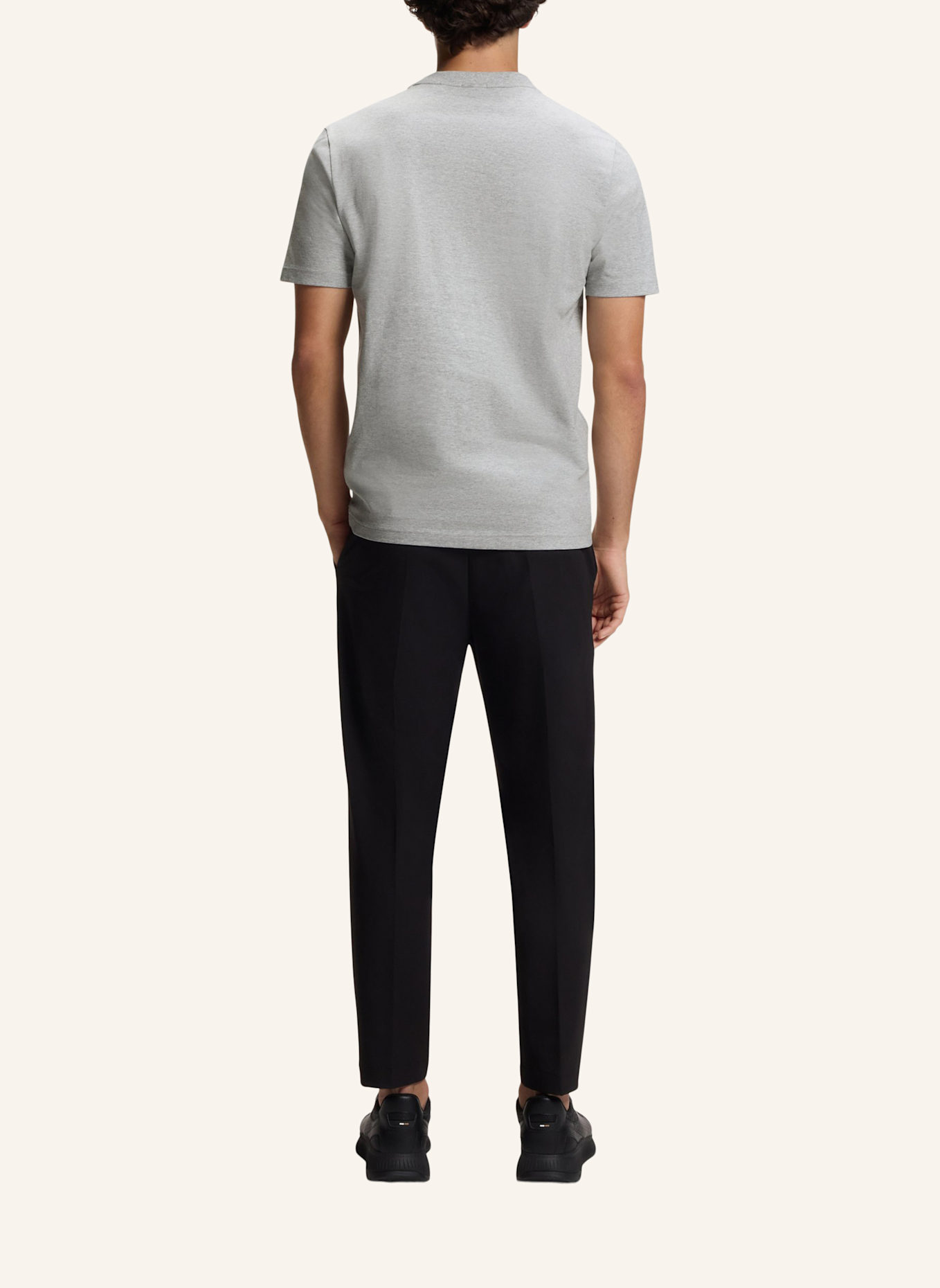 BOSS T-Shirt TEE: SILBER