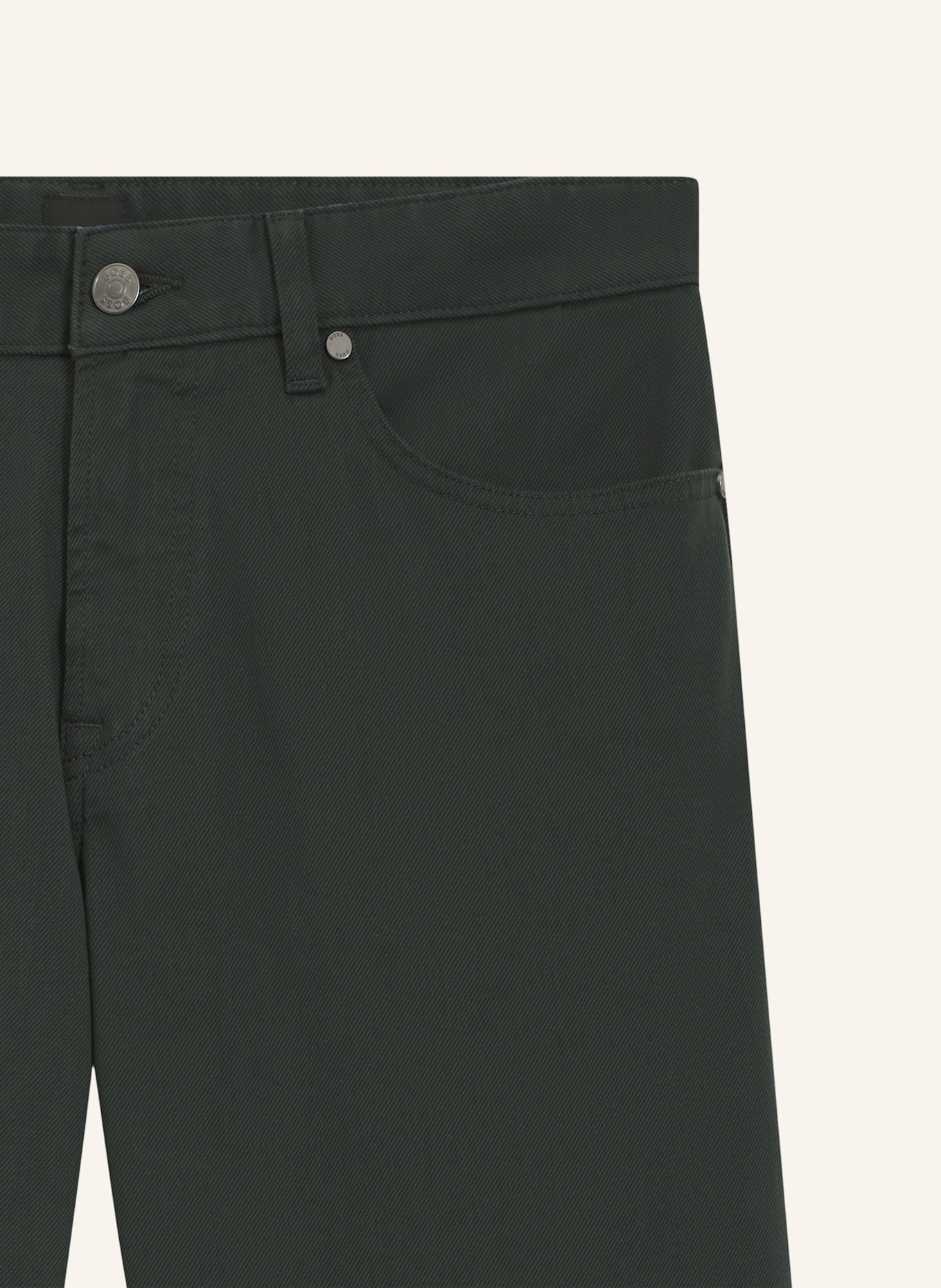 BOSS Casual Hose H-RE.MAINE5 Regular Fit: DUNKELGRÜN