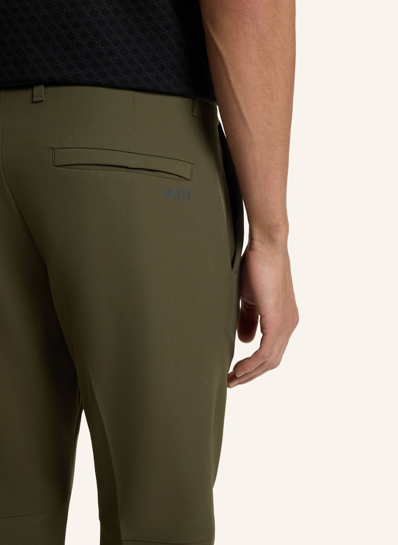 BOSS Chino COMMUTER Slim Fit: GRÜN