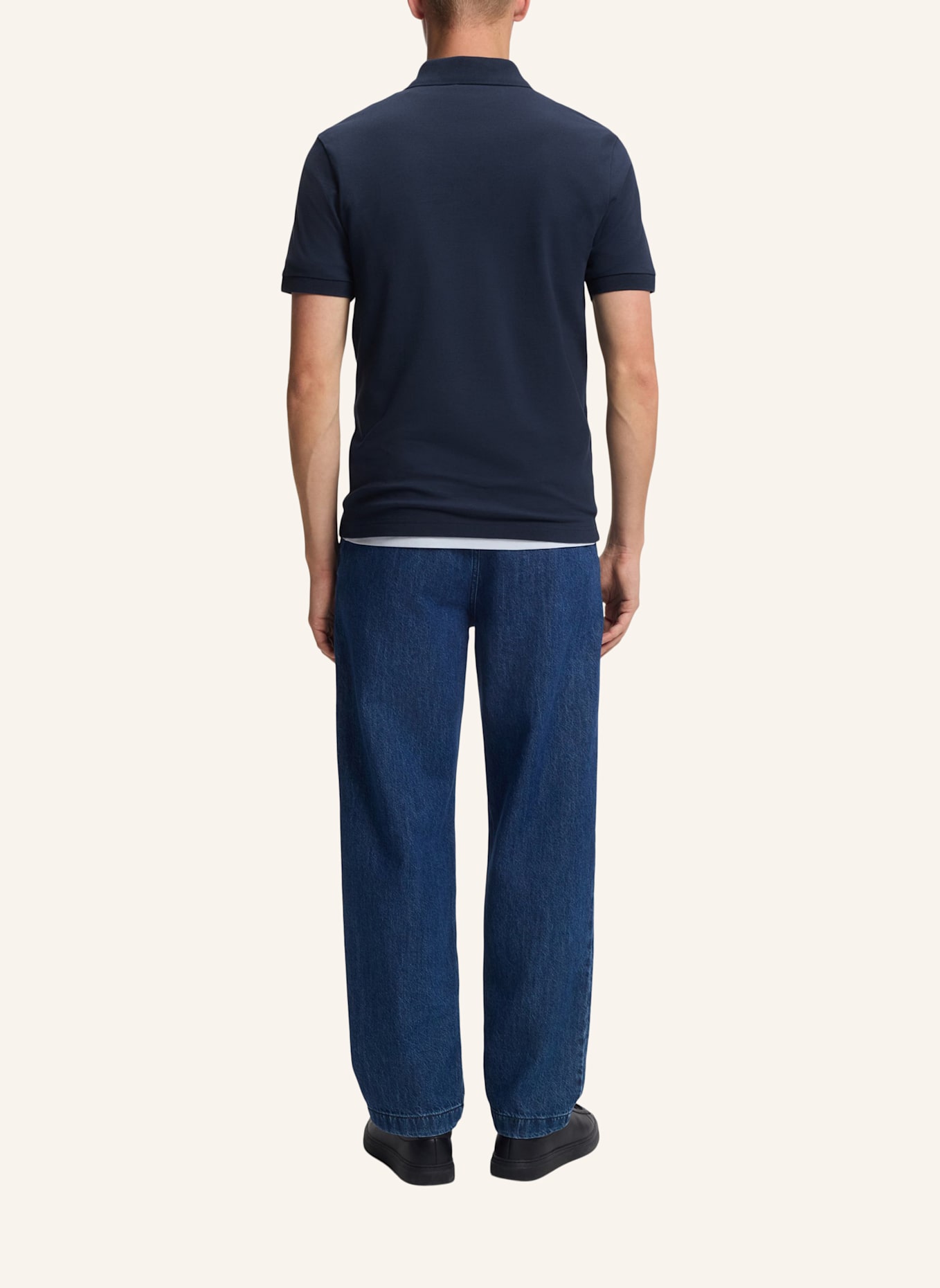 BOSS Jersey-Poloshirt PASSENGER: BLAU