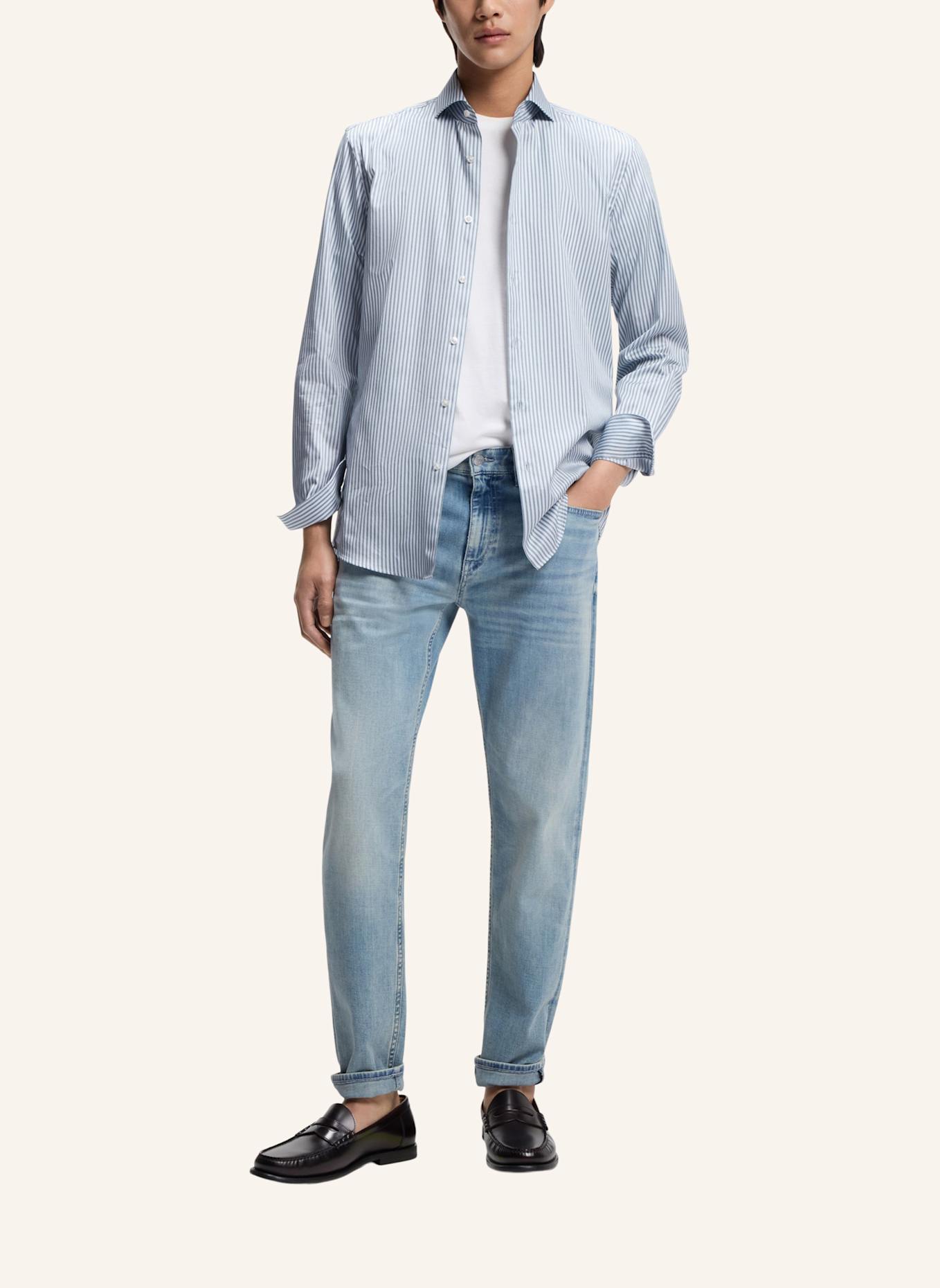 BOSS Business Hemd H-HANK-SP-C1-261 Slim Fit: DUNKELGRÜN