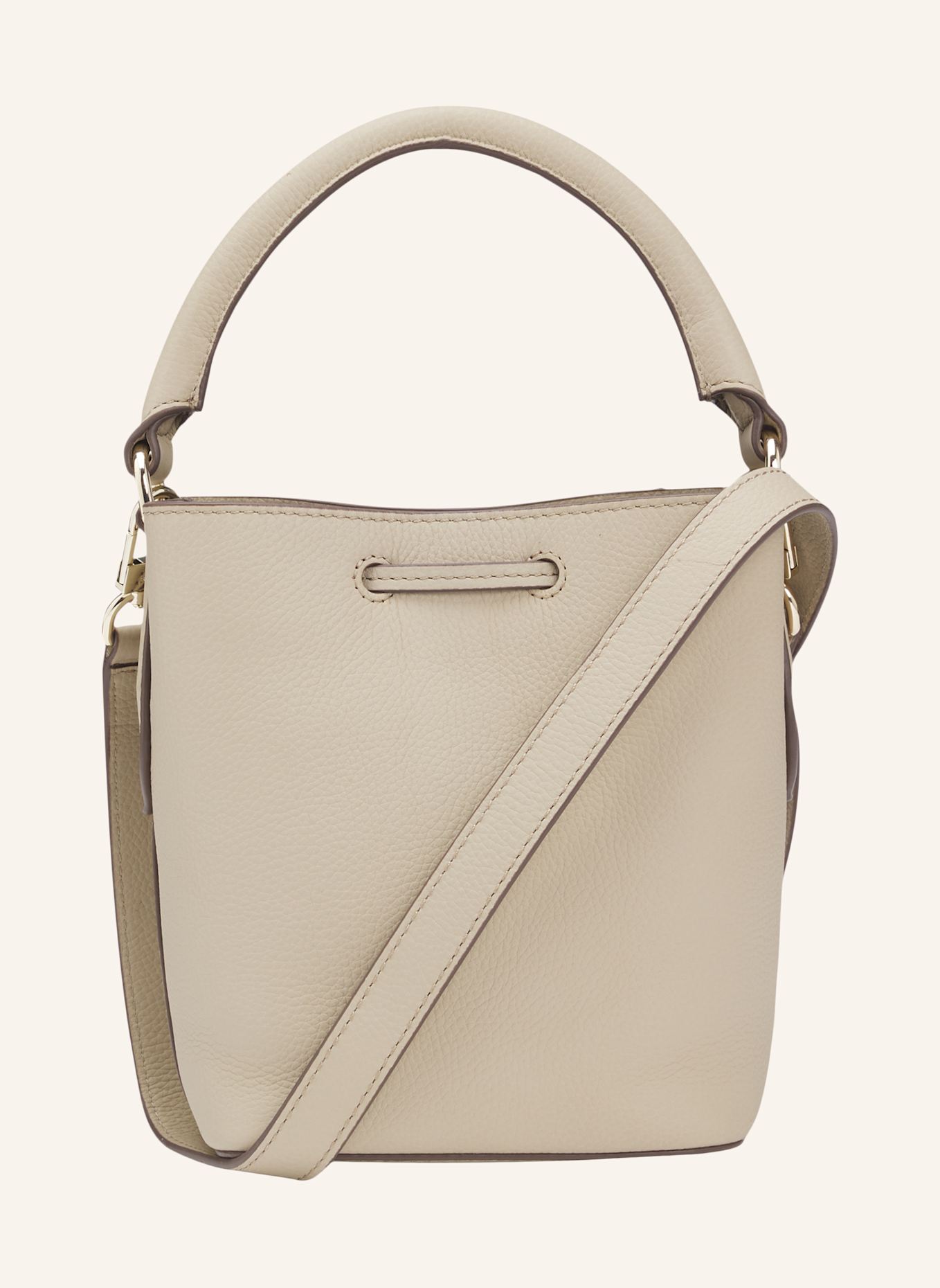 BOSS Umhängetasche LENAH SM BUCKET: BEIGE