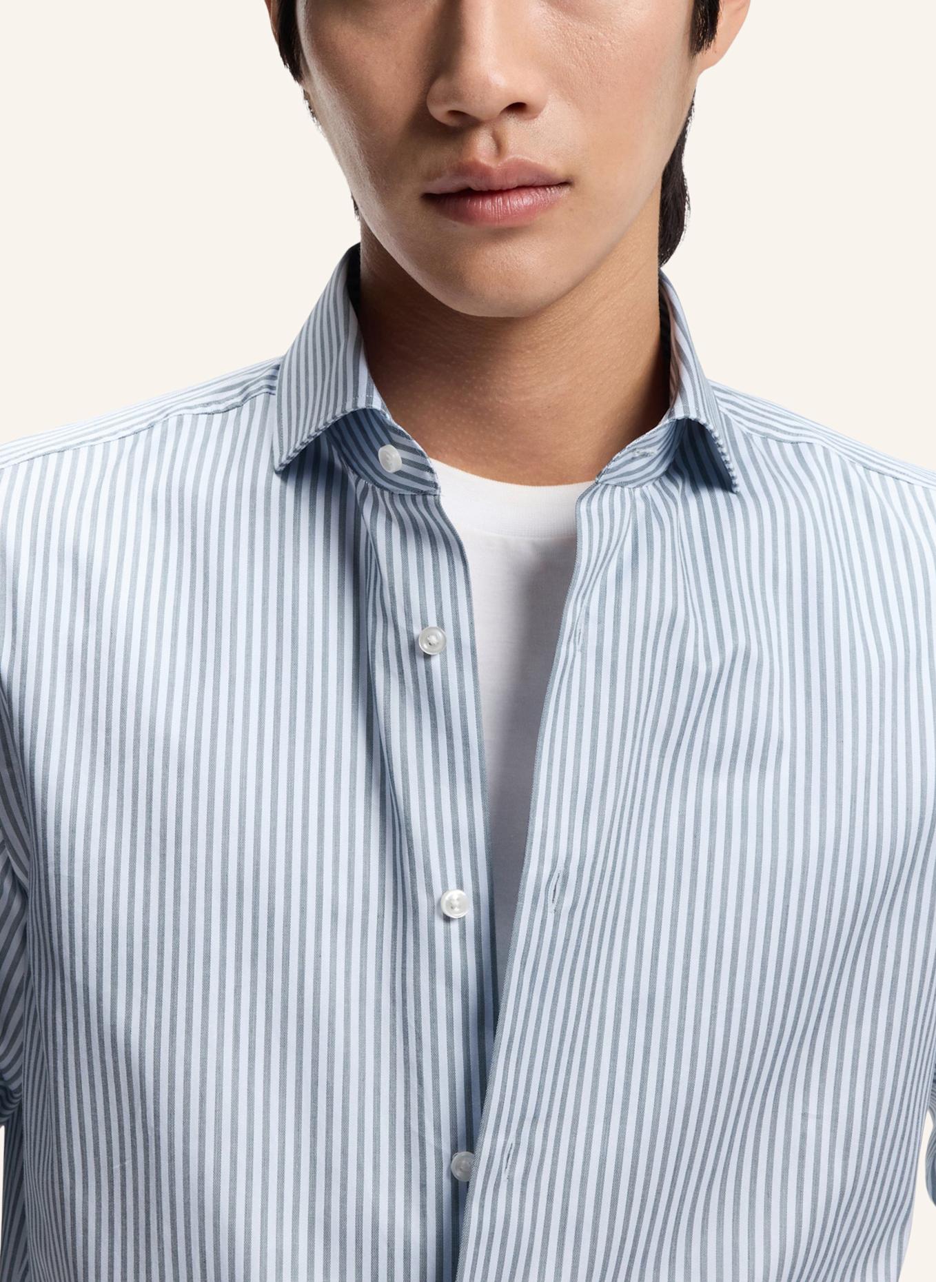 BOSS Business Hemd H-HANK-SP-C1-261 Slim Fit: DUNKELGRÜN