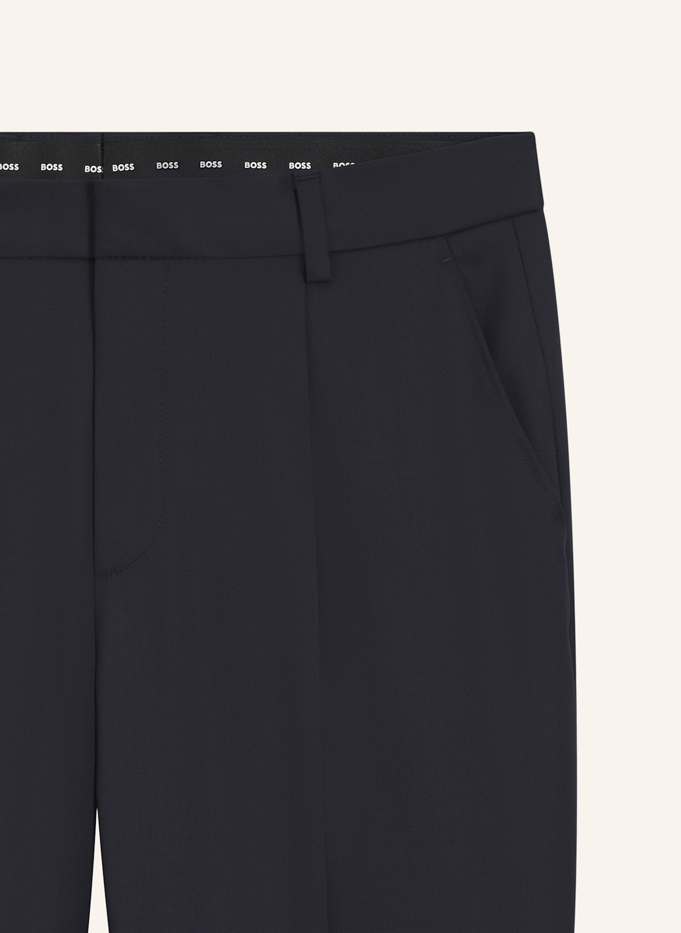 BOSS Business Hose H-PERIN-PL-B1 Tapered Fit: DUNKELBLAU