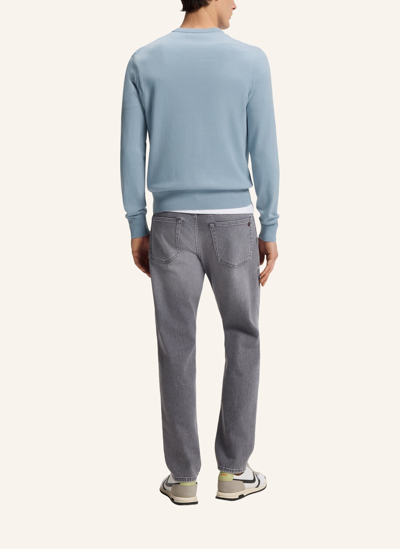 BOSS Pullover KANOVANO: HELLBLAU