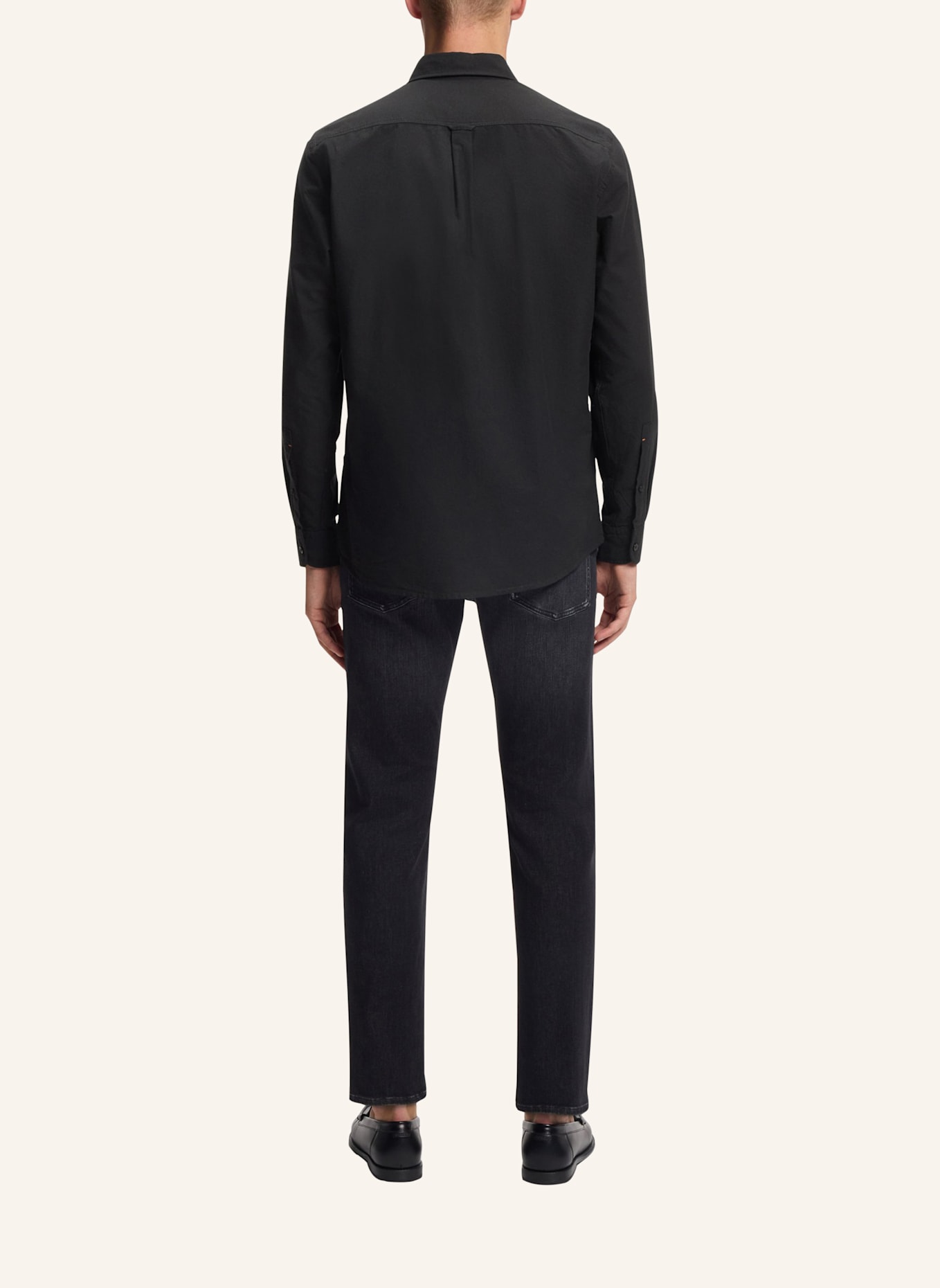 BOSS Hemd RICKERT_M Regular Fit: SCHWARZ