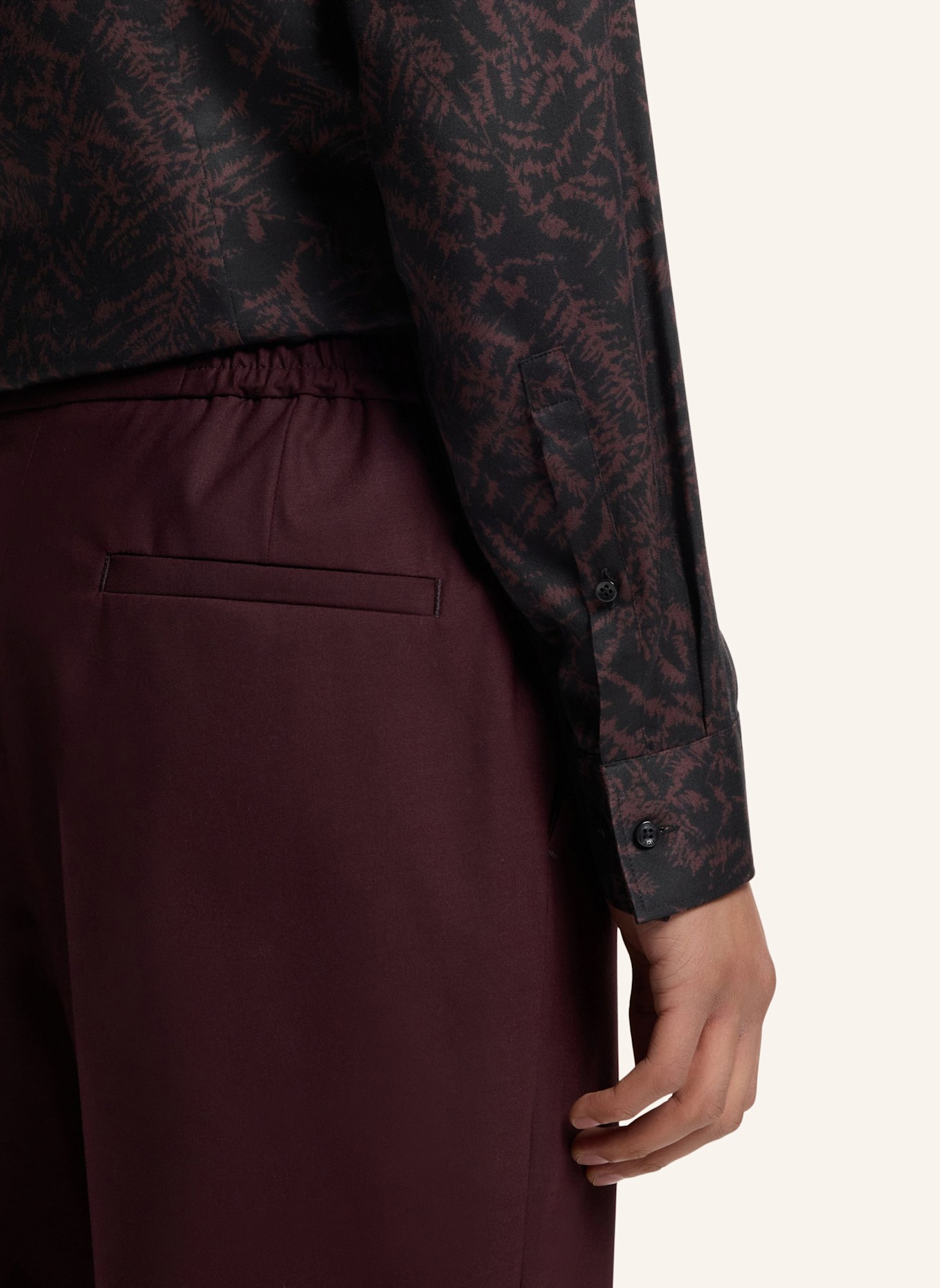 HUGO Business Hemd KENNO Slim Fit: BRAUN