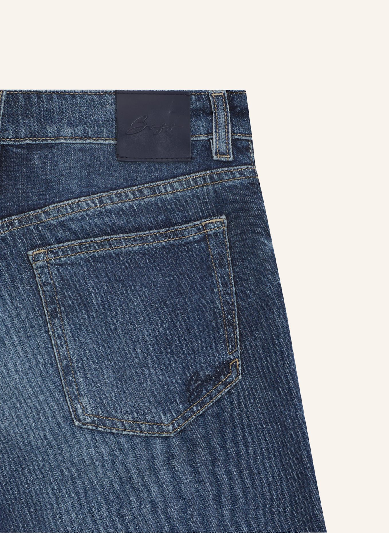 BOSS Jeans C_ADA HR 13.0 Regular Fit: DUNKELBLAU