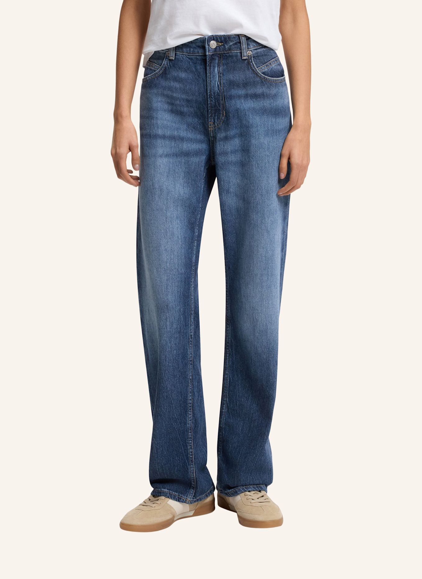 BOSS Jeans C_ADA HR 13.0 Regular Fit: DUNKELBLAU