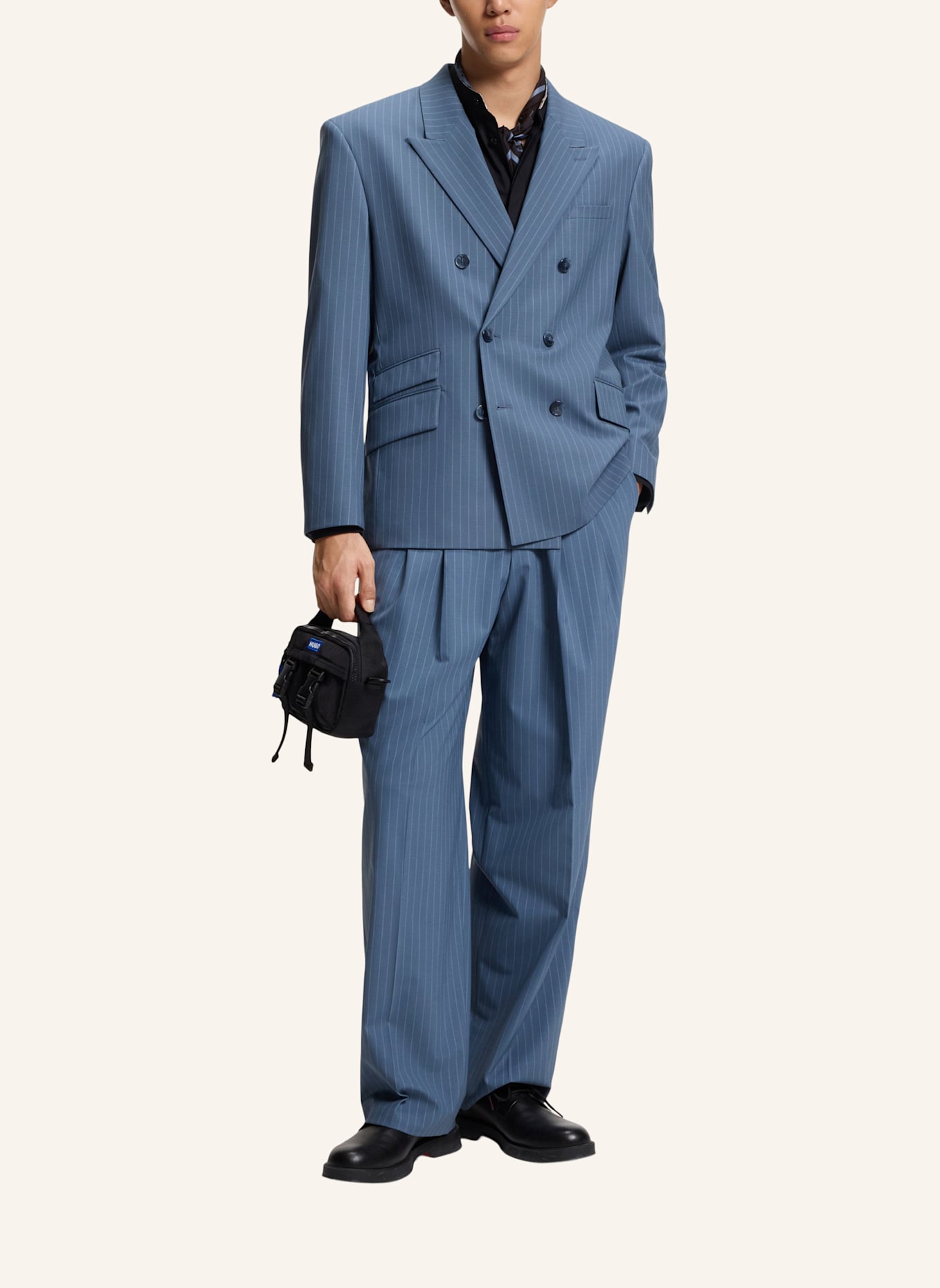 HUGO Blazer ULIK261X Oversize Fit: BLAU